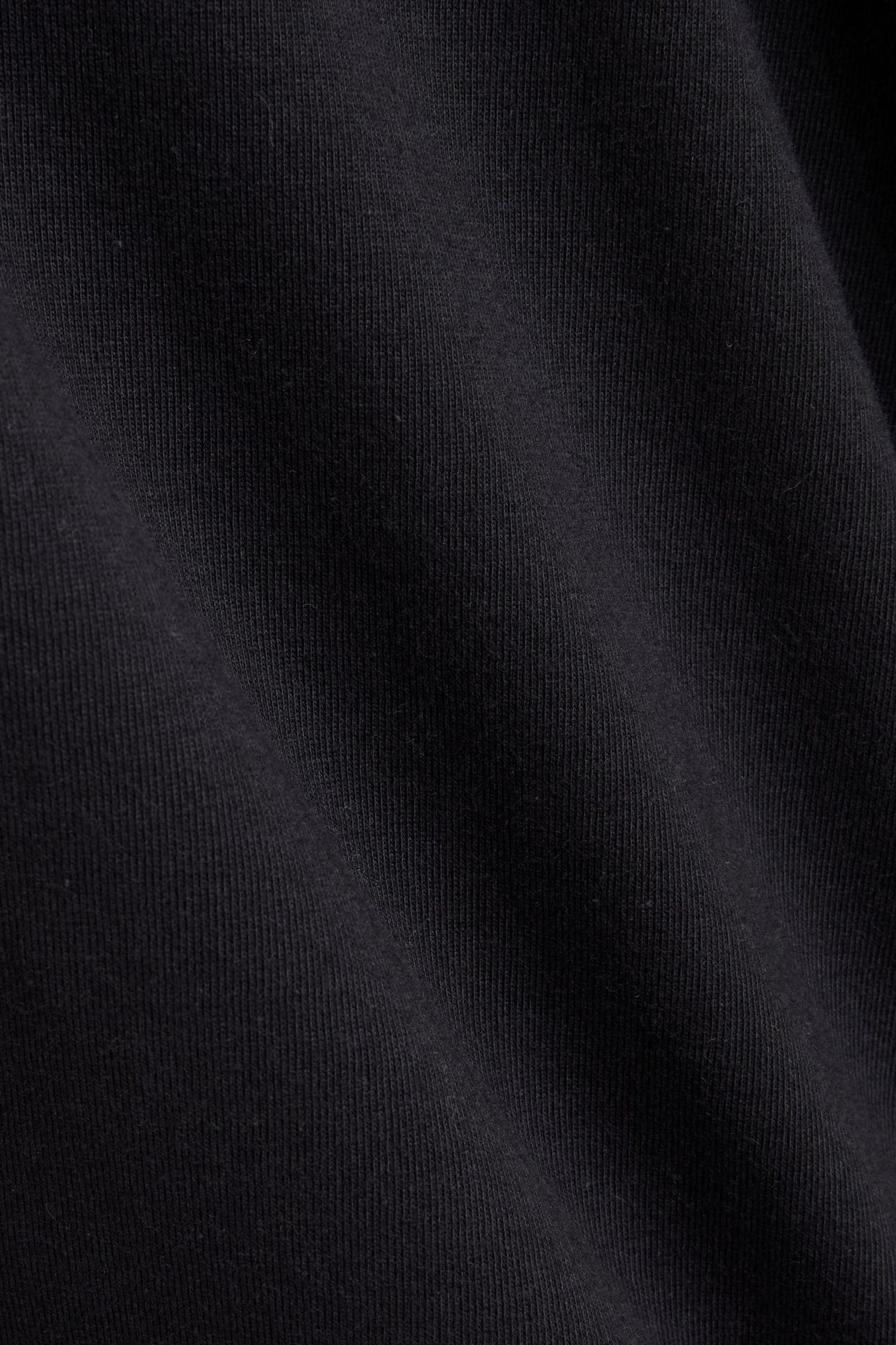 SPORT JERSEY RELAXED LOGO T-SHIRT BLACK 6