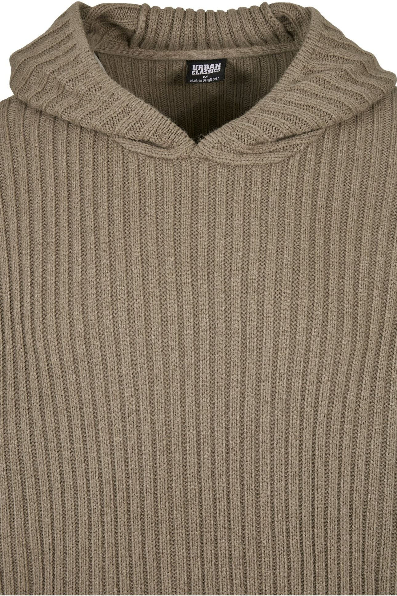 KNITTED HOODY DARKKHAKI 8