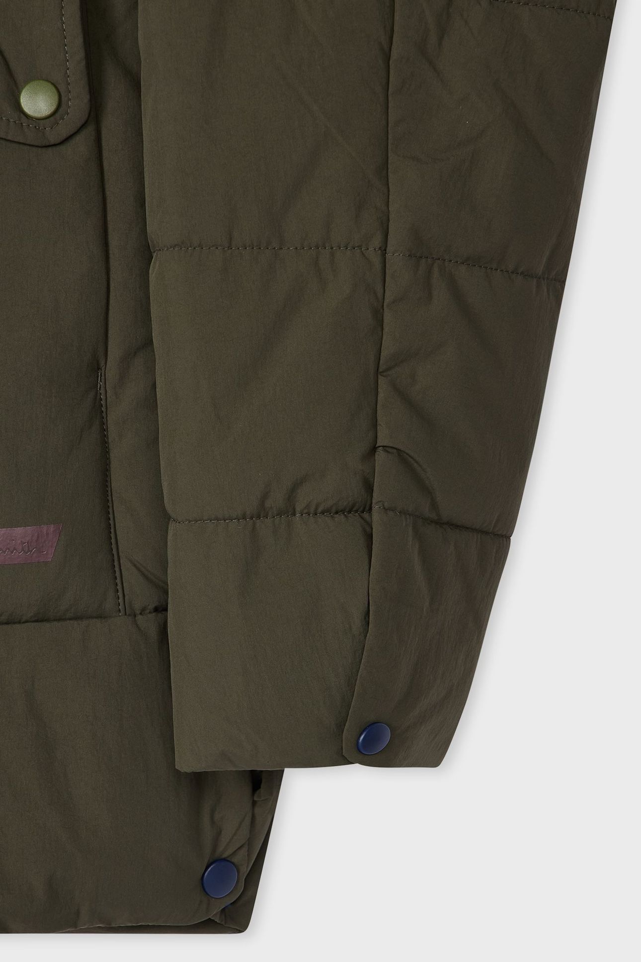MENS FIBRE DOWN JACKET VERY DARK GREEN 5