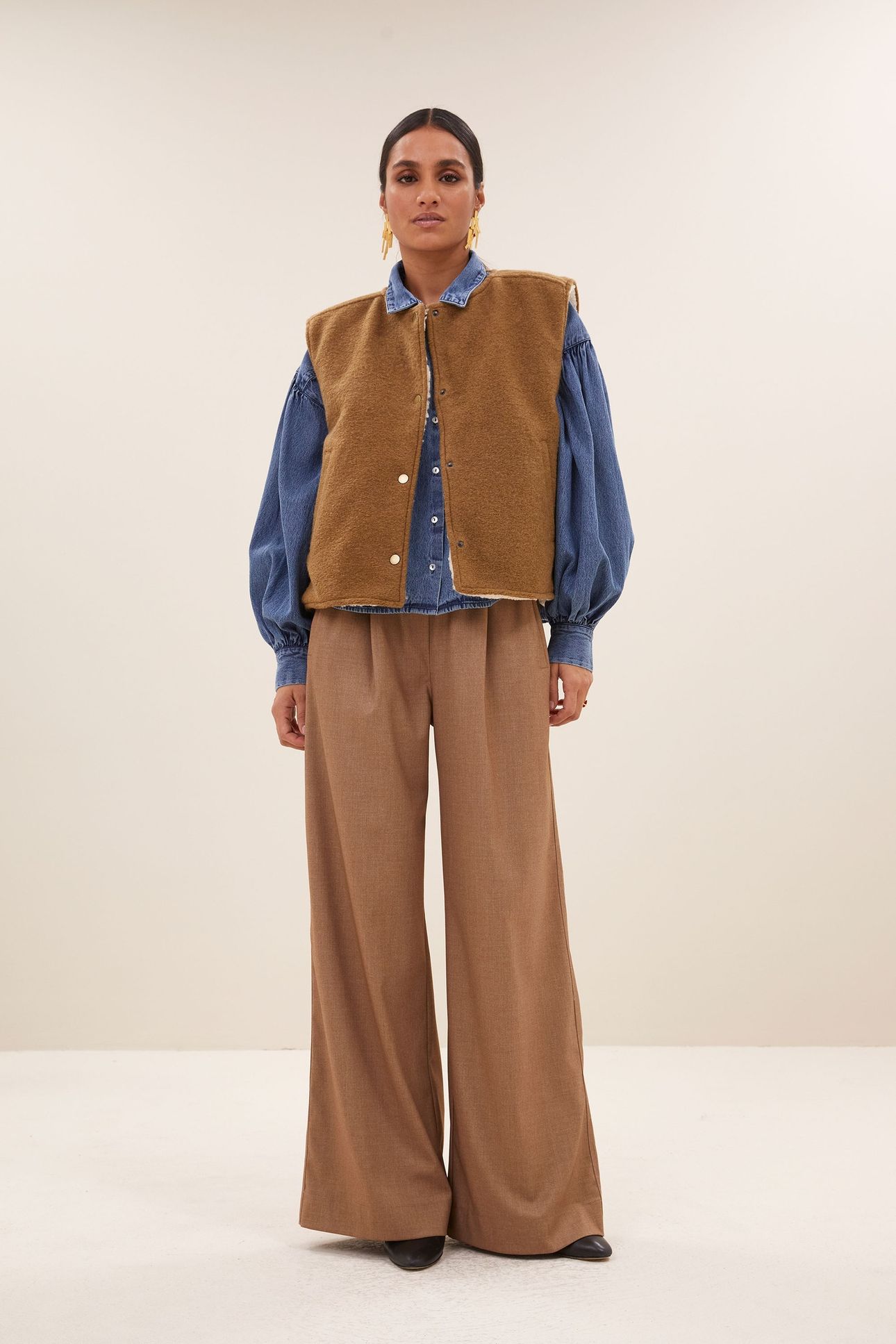 JOELLE WOOL JACKET CAMEL 2