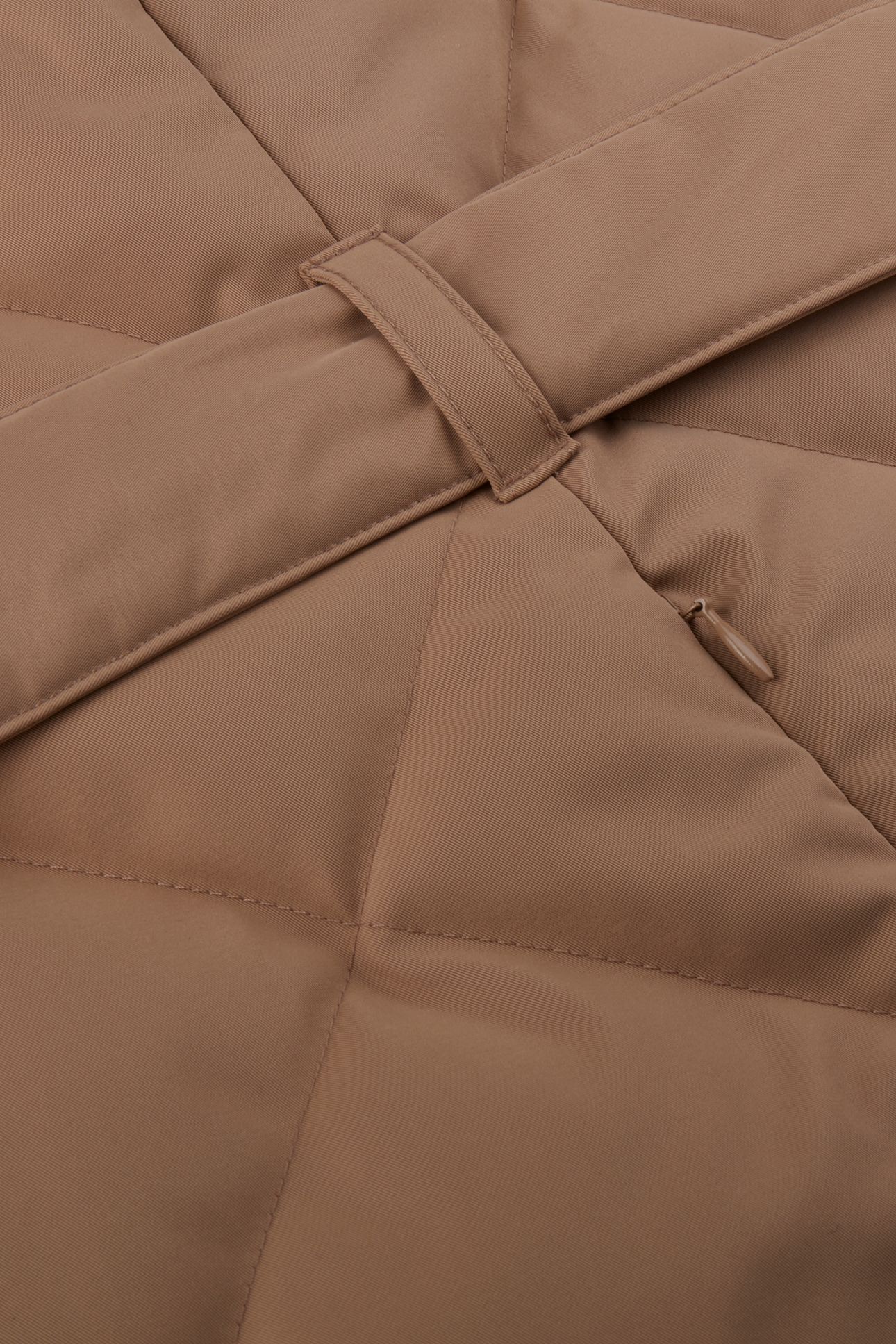 BEVIE QUILTED VEST BEIGE 5