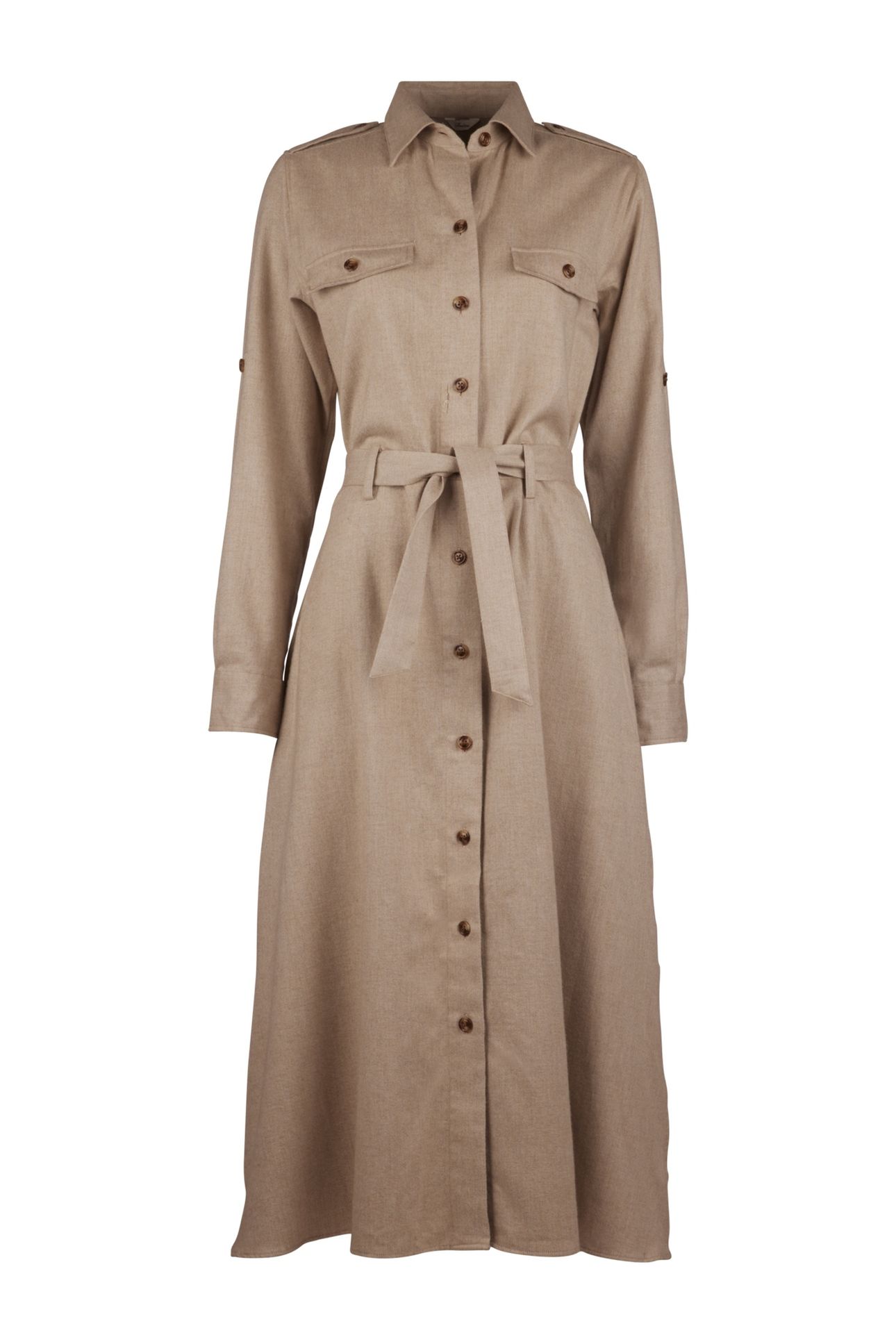 CHARLIE DRESS BEIGE 1