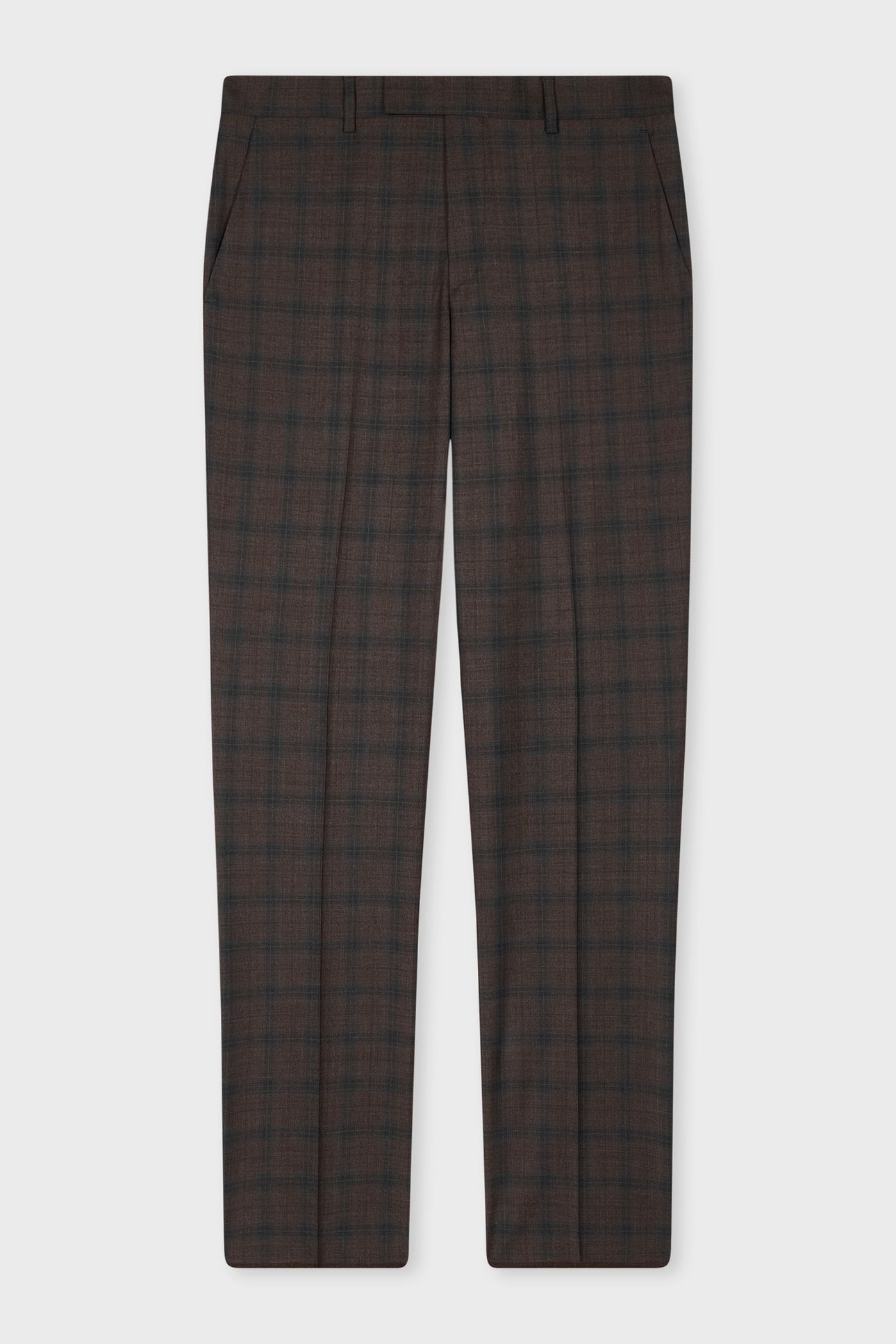 MENS TAILORED FIT 2 BUTTON SUIT HAZELNUT 6