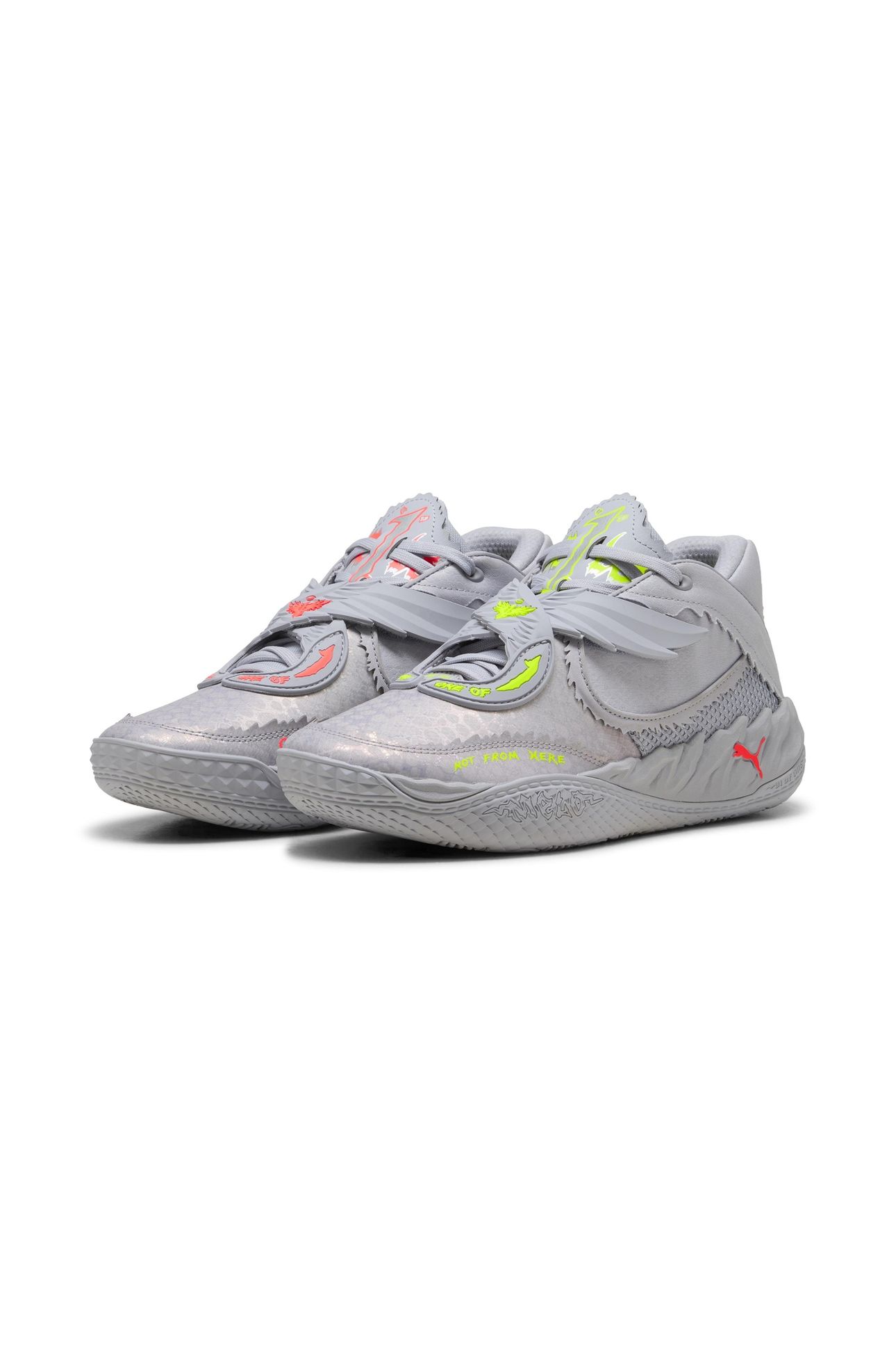 UNISEX MB.05 METALLIC VIBRANT SILVER-YELLOW ALERT-GLOWING RE 5