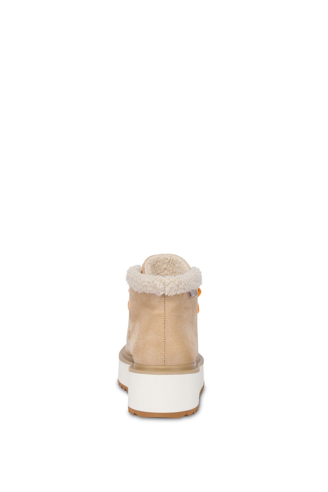 SOFT FABRIC ANKLE BOOTS BEIGE 4