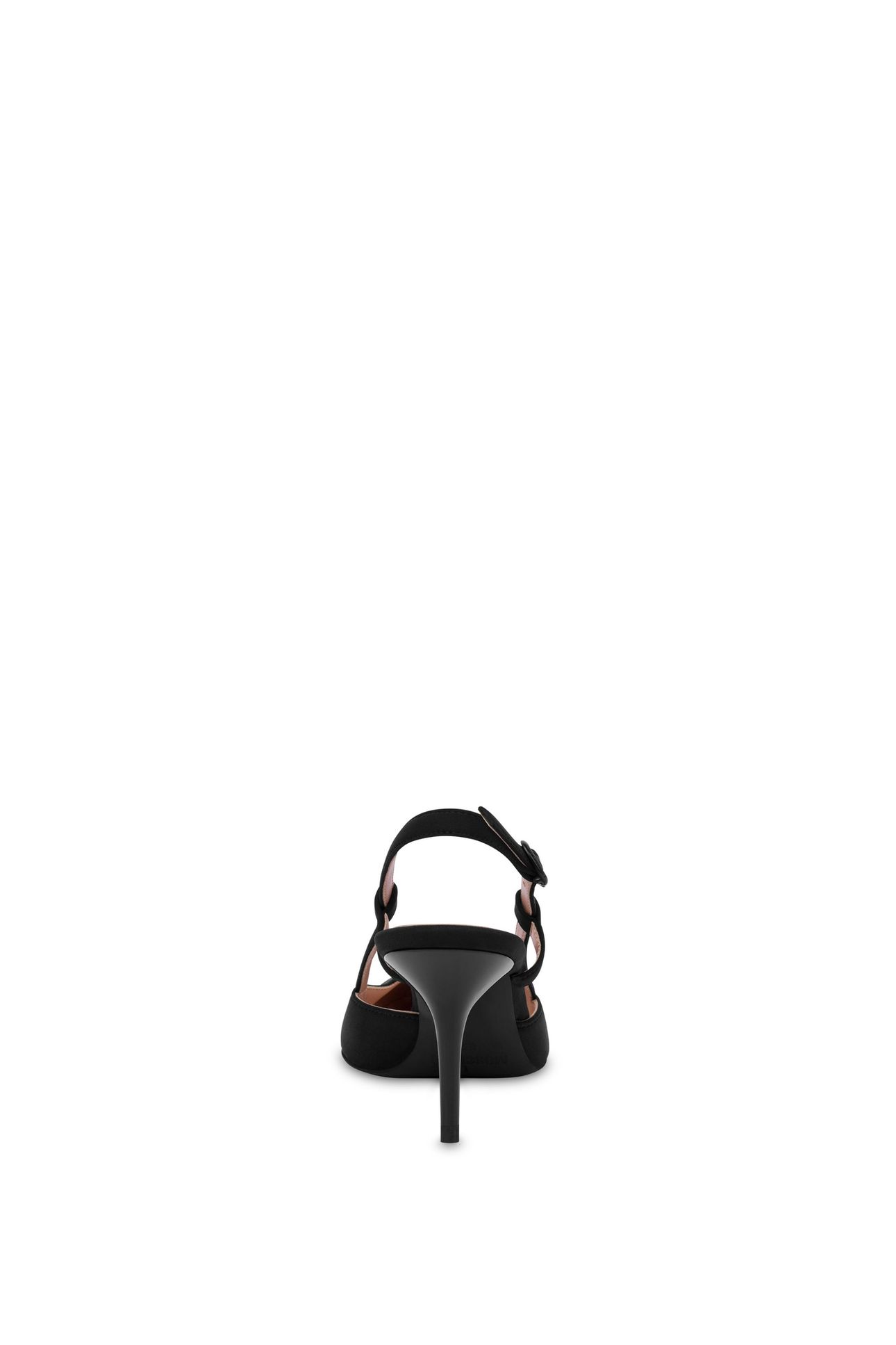 LOVE MOSCHINO SLINGBACK PUMP BLACK 4