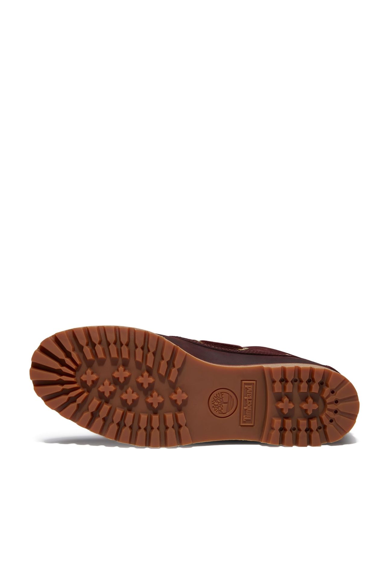 AUTH ESSENTIAL BOAT SHOE BURGUNDY FULL GRAIN 6