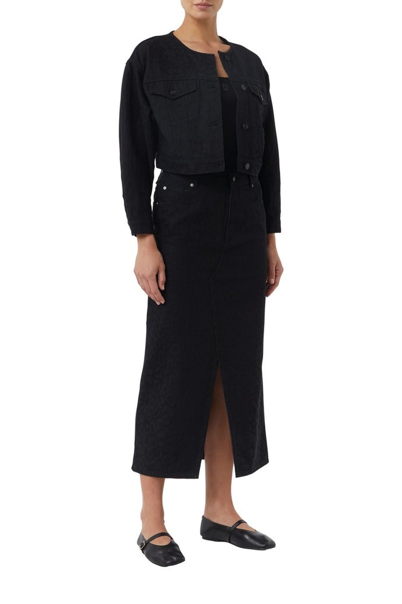 COMMA SKIRTS BLACK 2