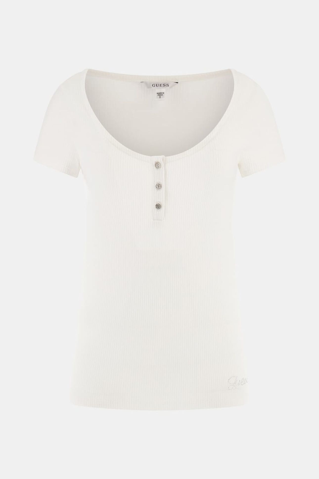 SS KARLEE JEWEL BTN PURE WHITE 9