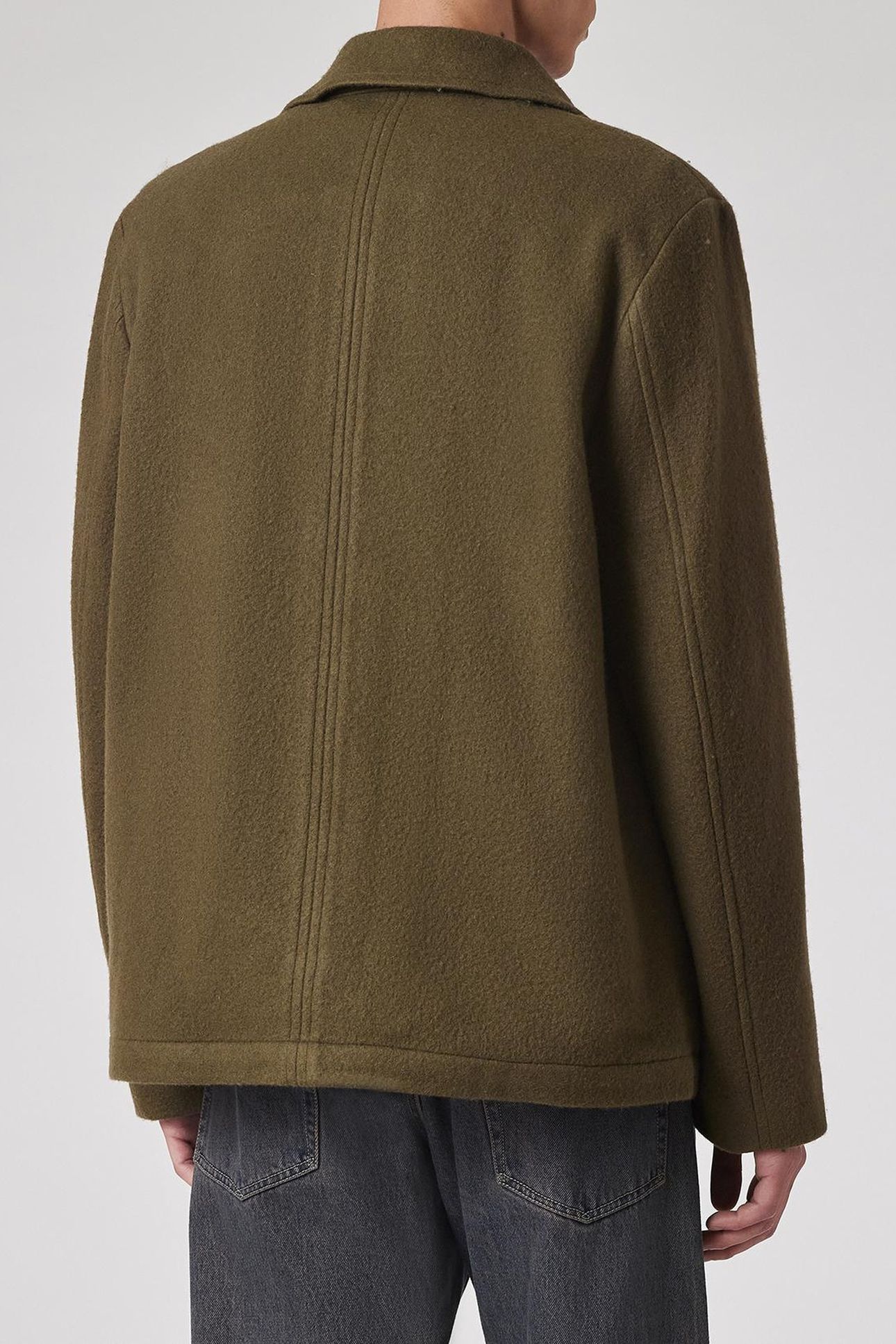 MENS JACKET DARK BROWN 2