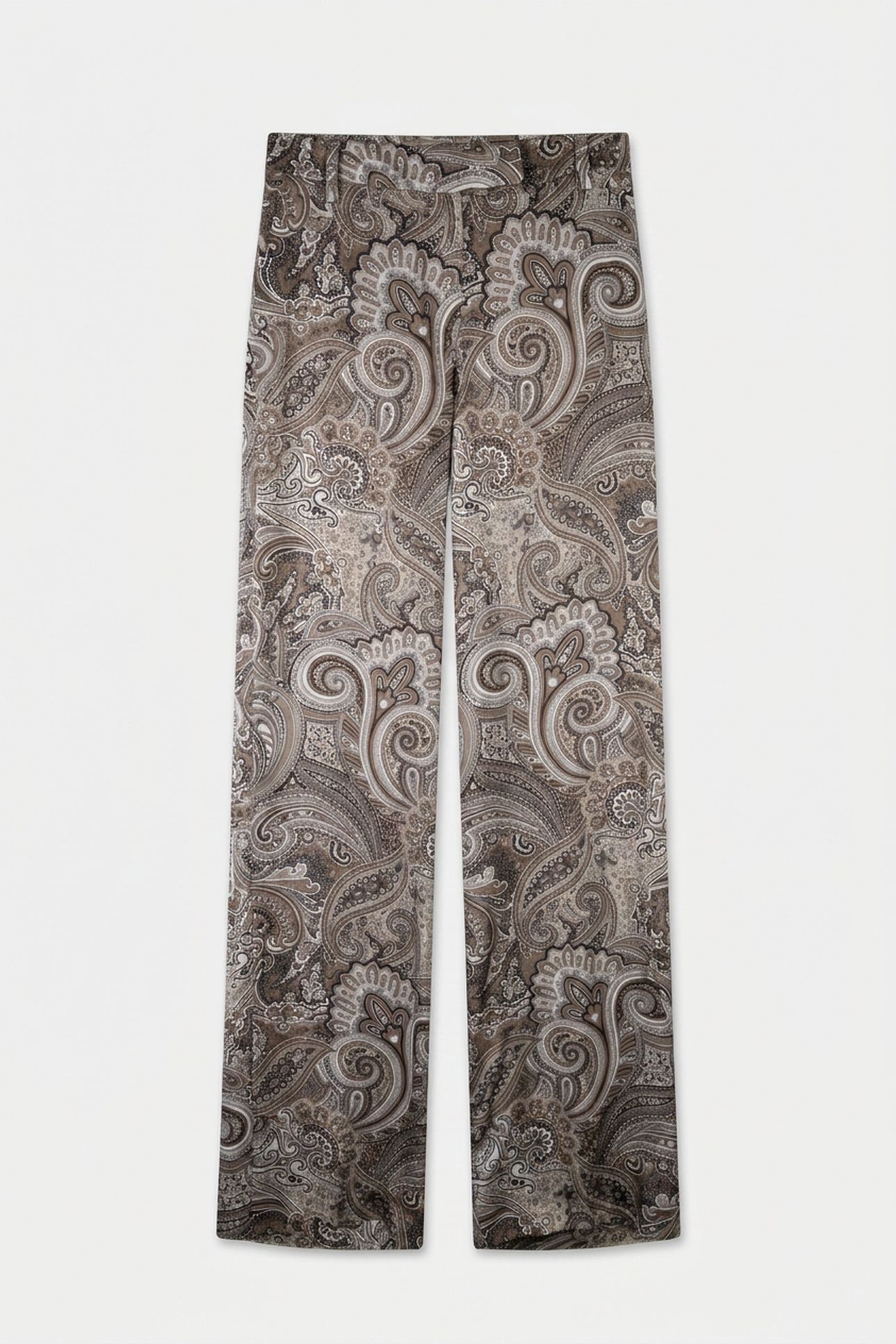LOREDANA STRAIGHT PA FLORAL PAISLEY TAUPE 3