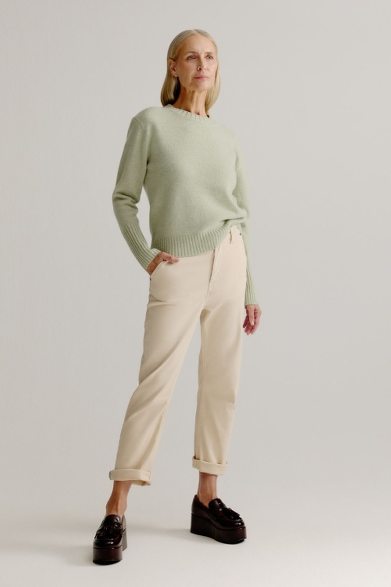 LIDEWIJ SWEATER MINT 1