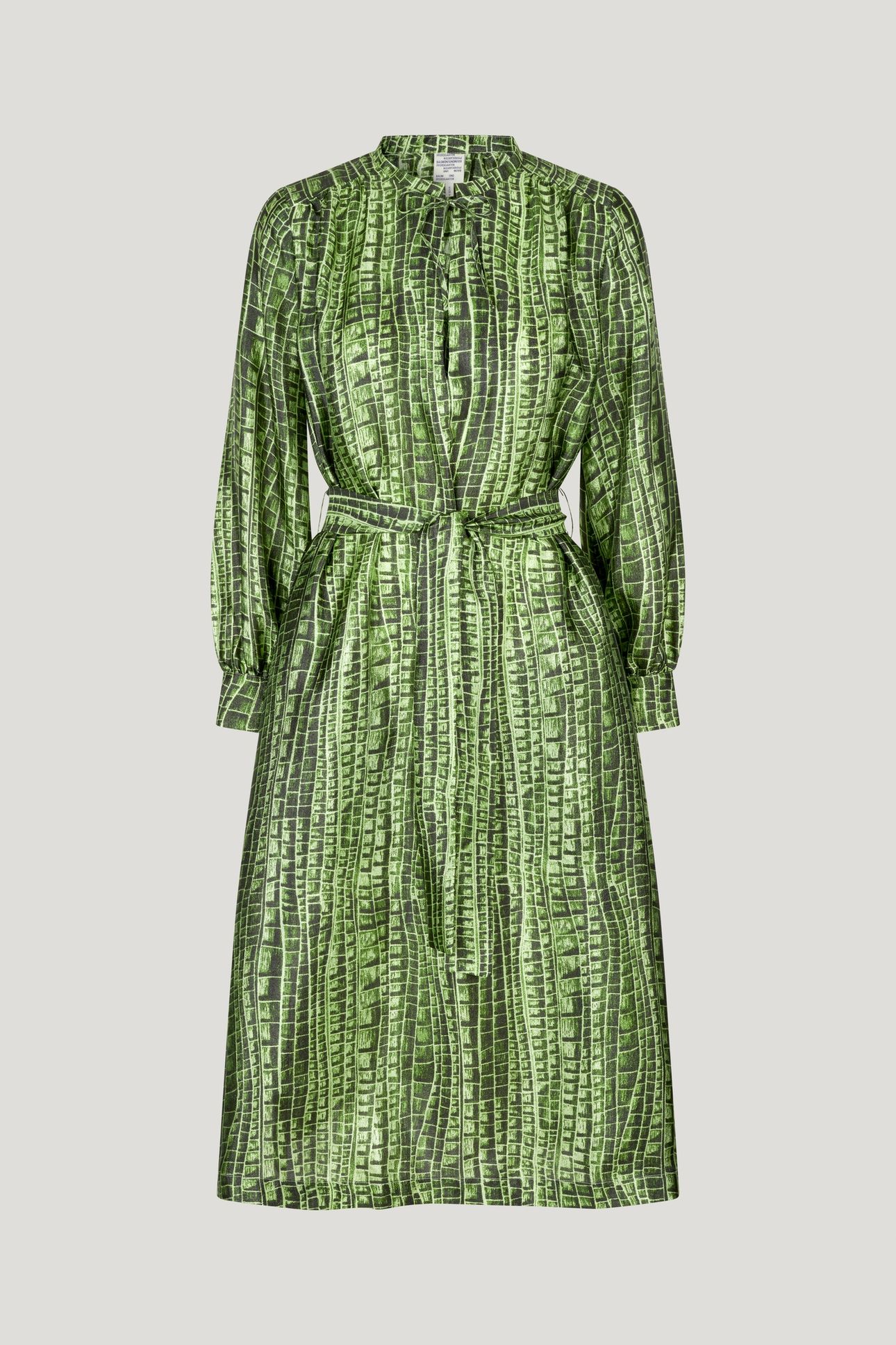 ARADIN DRESS GREEN REPTILE 3