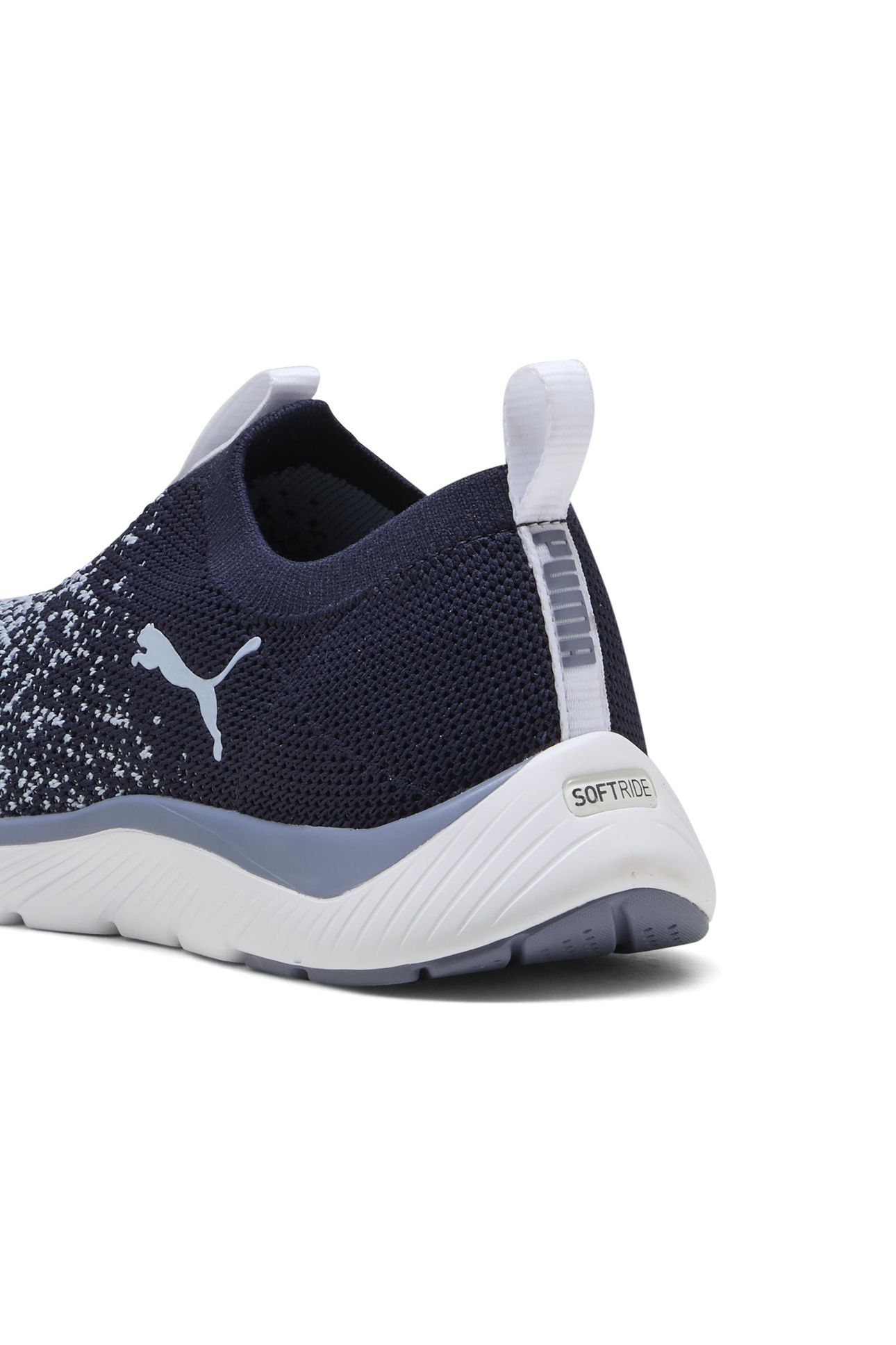 SOFTRIDE REMI SLIP-ON KNIT NAVY-SNOW MOUNTAIN BLUE-GRAY SKY 6