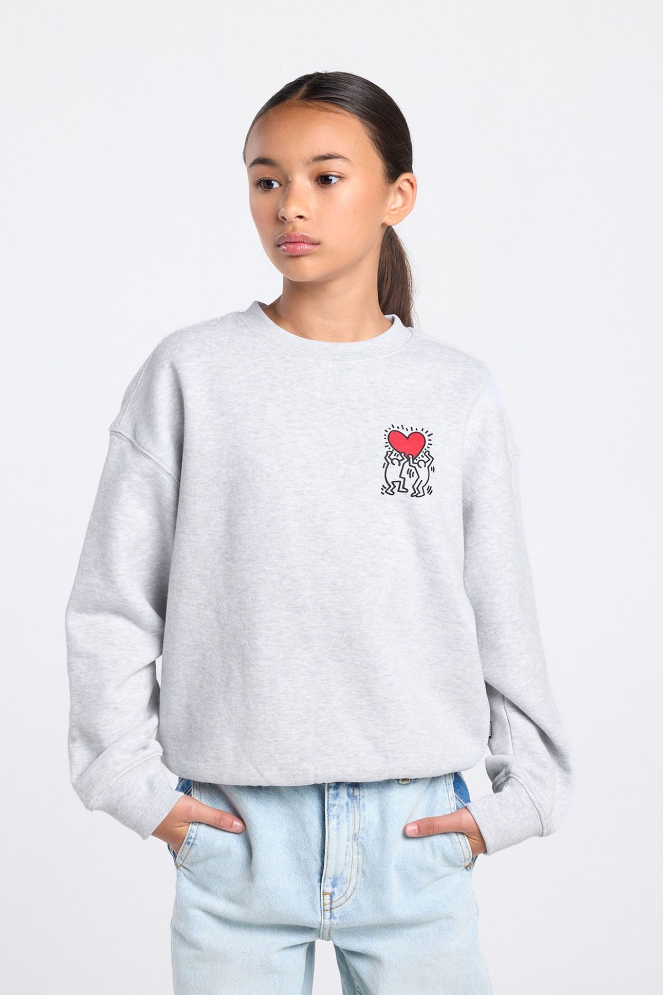 SABEAU JR LIGHT GREY MELANGE 1
