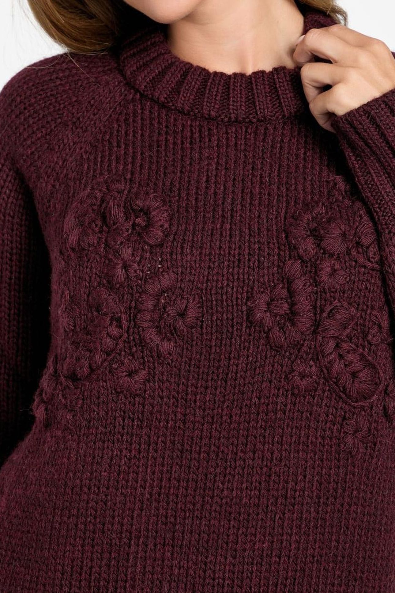 AHLAM CROP CN EMBRO REGAL PLUM HEATHER 10