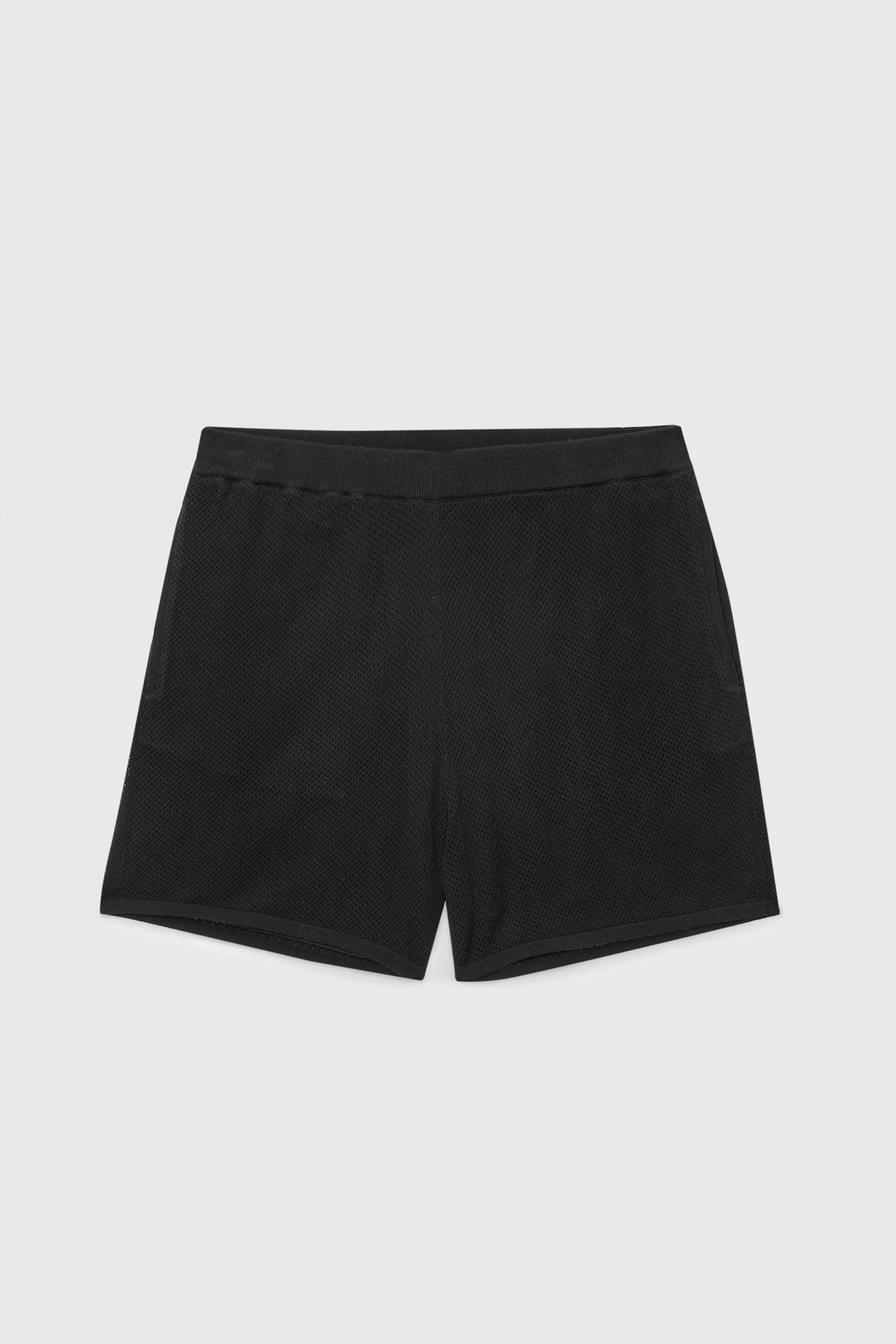 MARVIN MESH SWEATER SHORTS BLACK 2