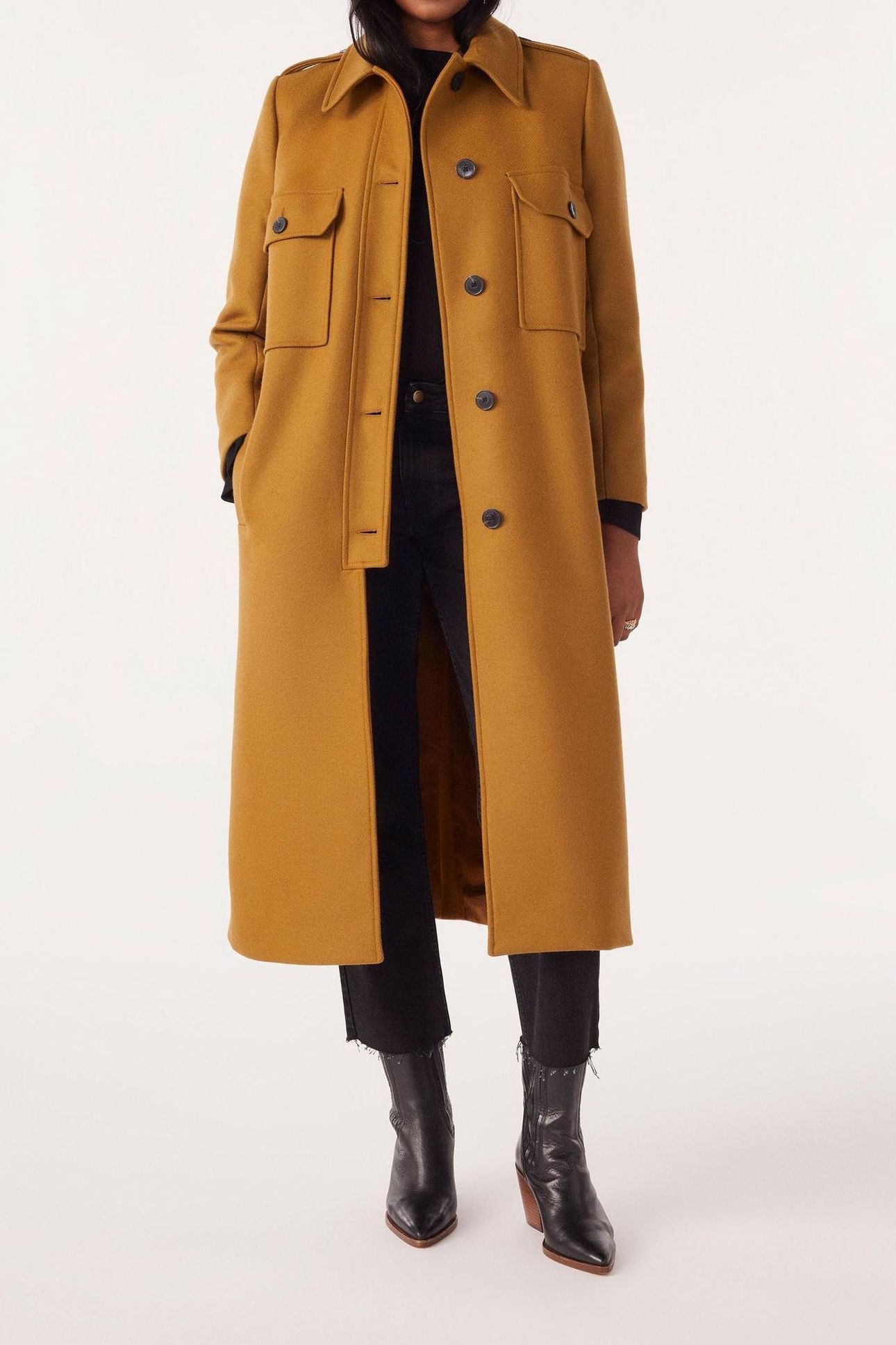 LONG COAT SAFRAN 1