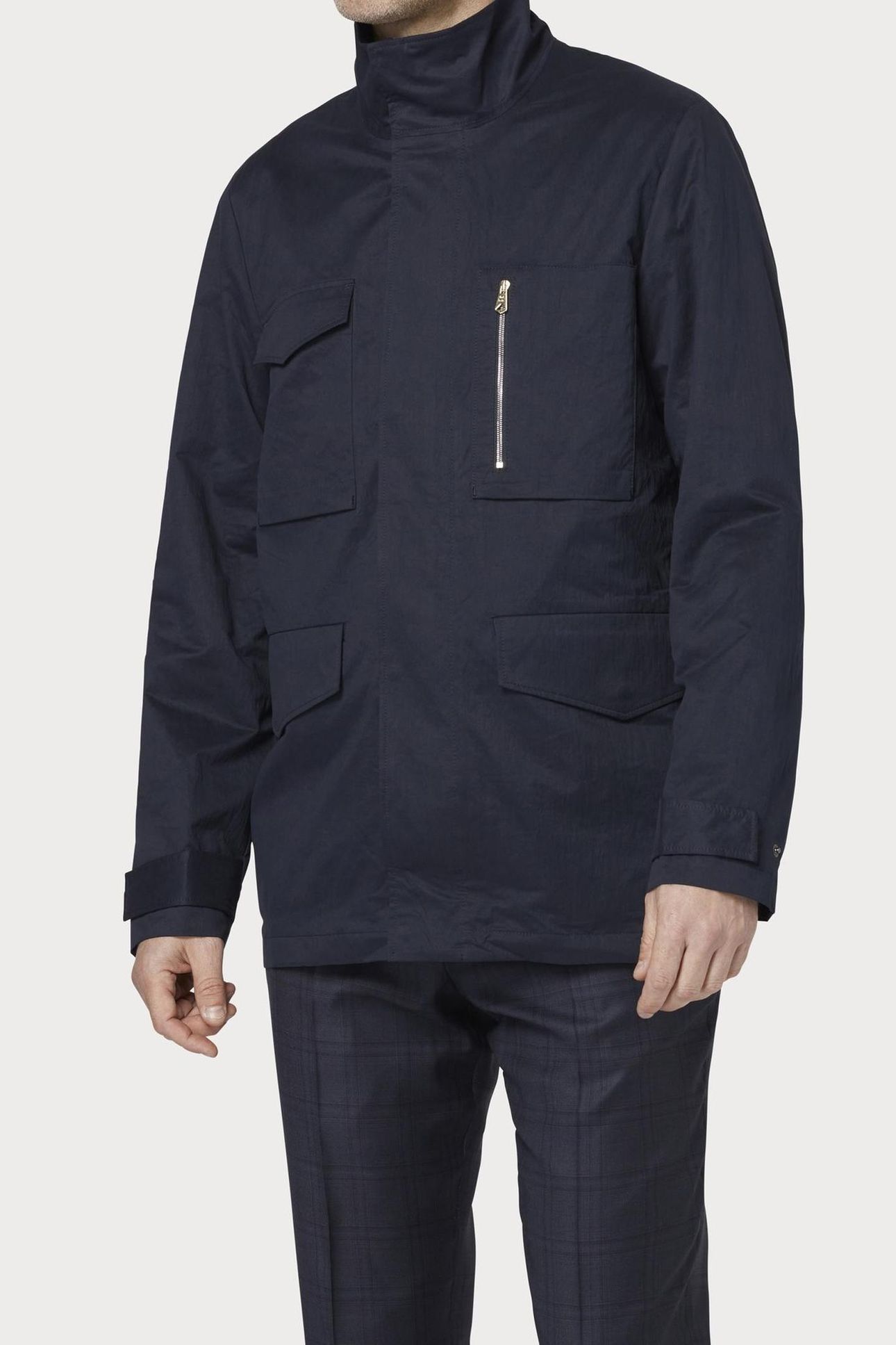MENS FIELD JACKET NAVY 4
