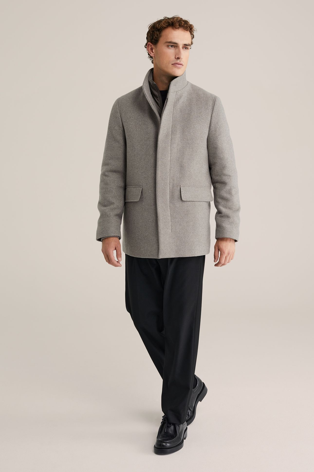 COAT TAUPE 1