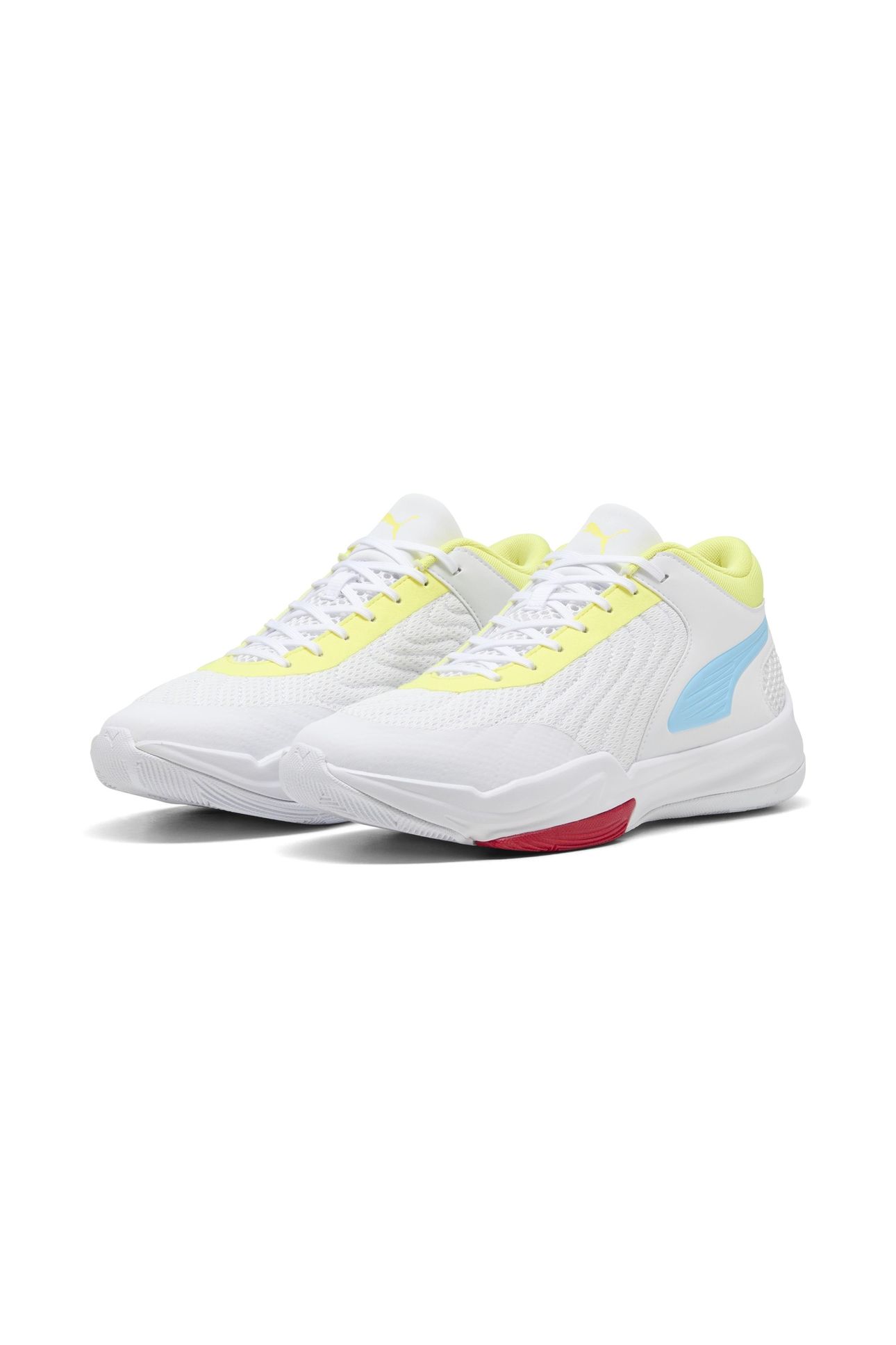 UNISEX COURT PRO 2 WHITE-VIBRANT BLUE 2