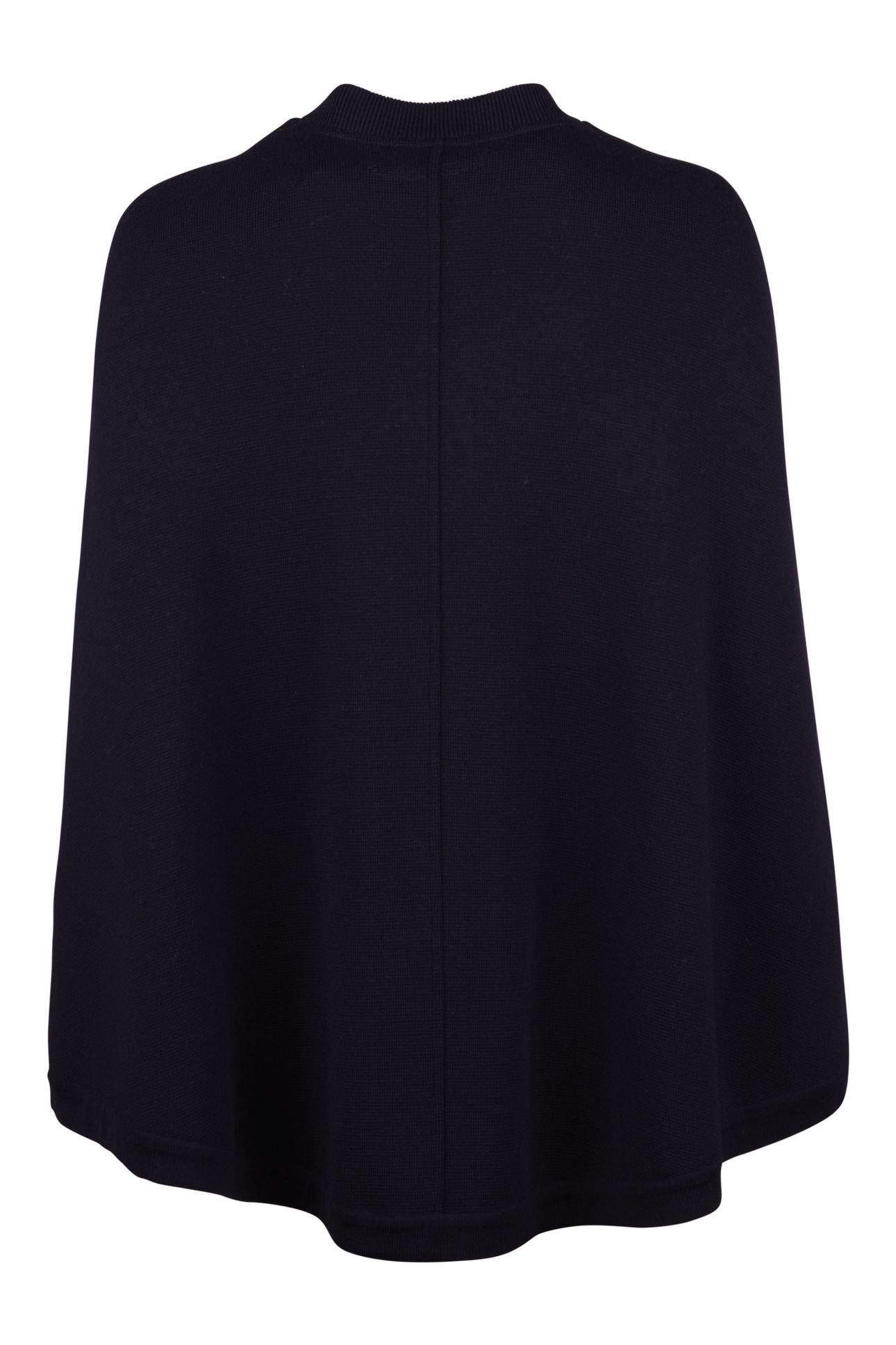GITTY KNIT PONCHO NAVY 2