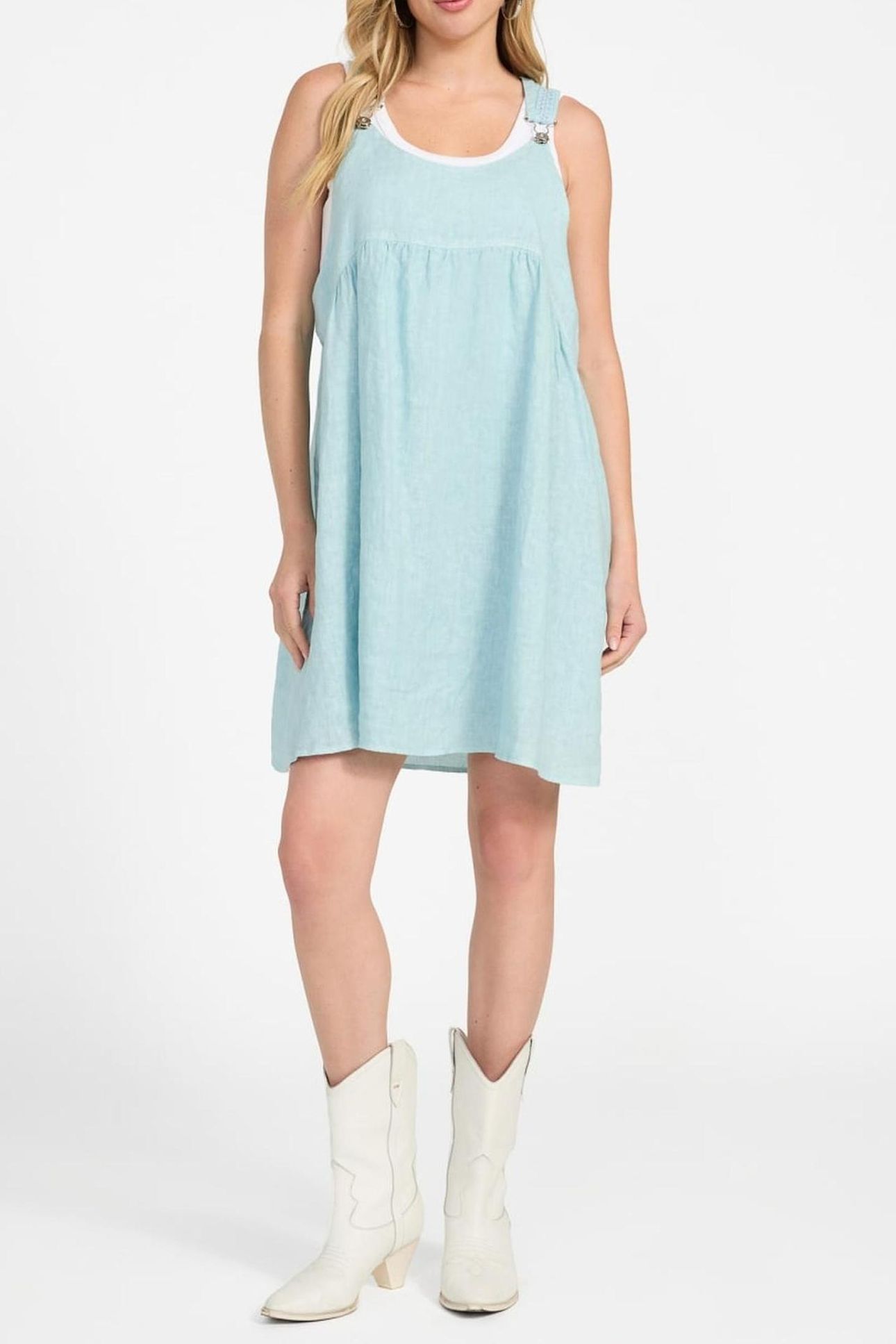 GRETEL SL DRESS SEAFOAM MIST 6