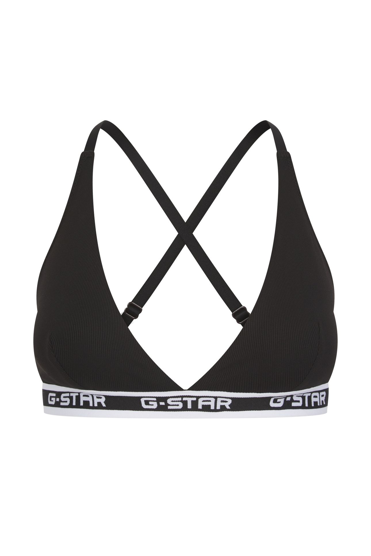 UNDERWEAR AQUAMARINE 2 PACK MULTI-WAY TRIANGLE BRALETTE BLAC 1