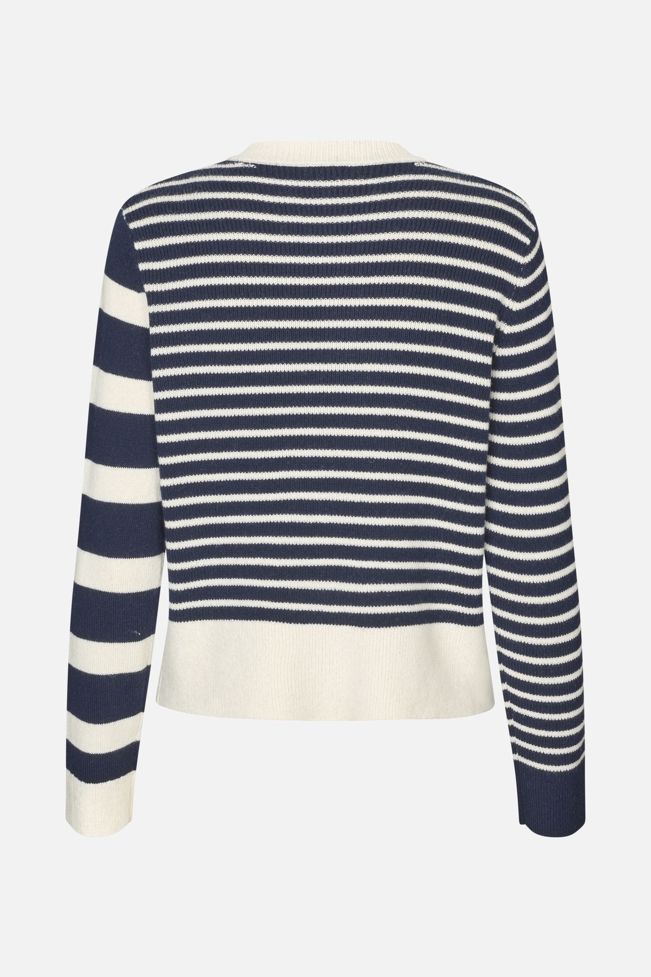 CENTA SWEATER NAVY CREME 4