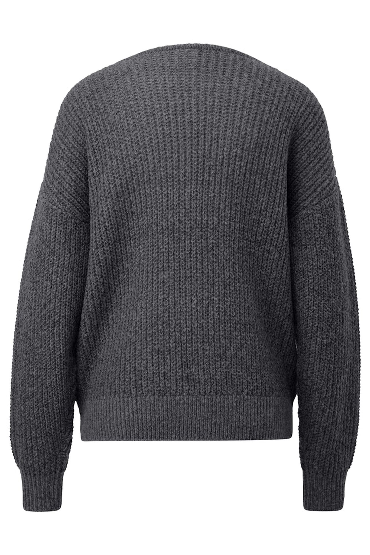 S.OLIVER-QS PULLOVER GREY/BLACK 4