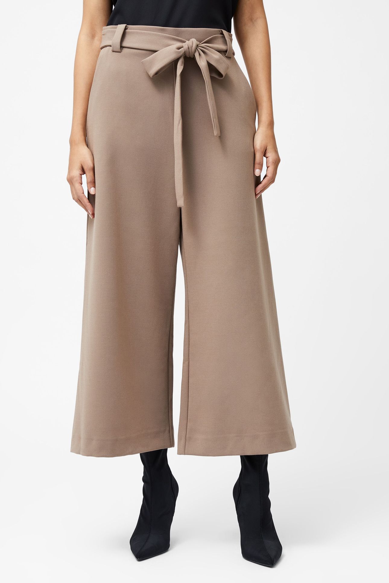 WHISPER BELTED CULOTTES MOCHA MOUSSE 3