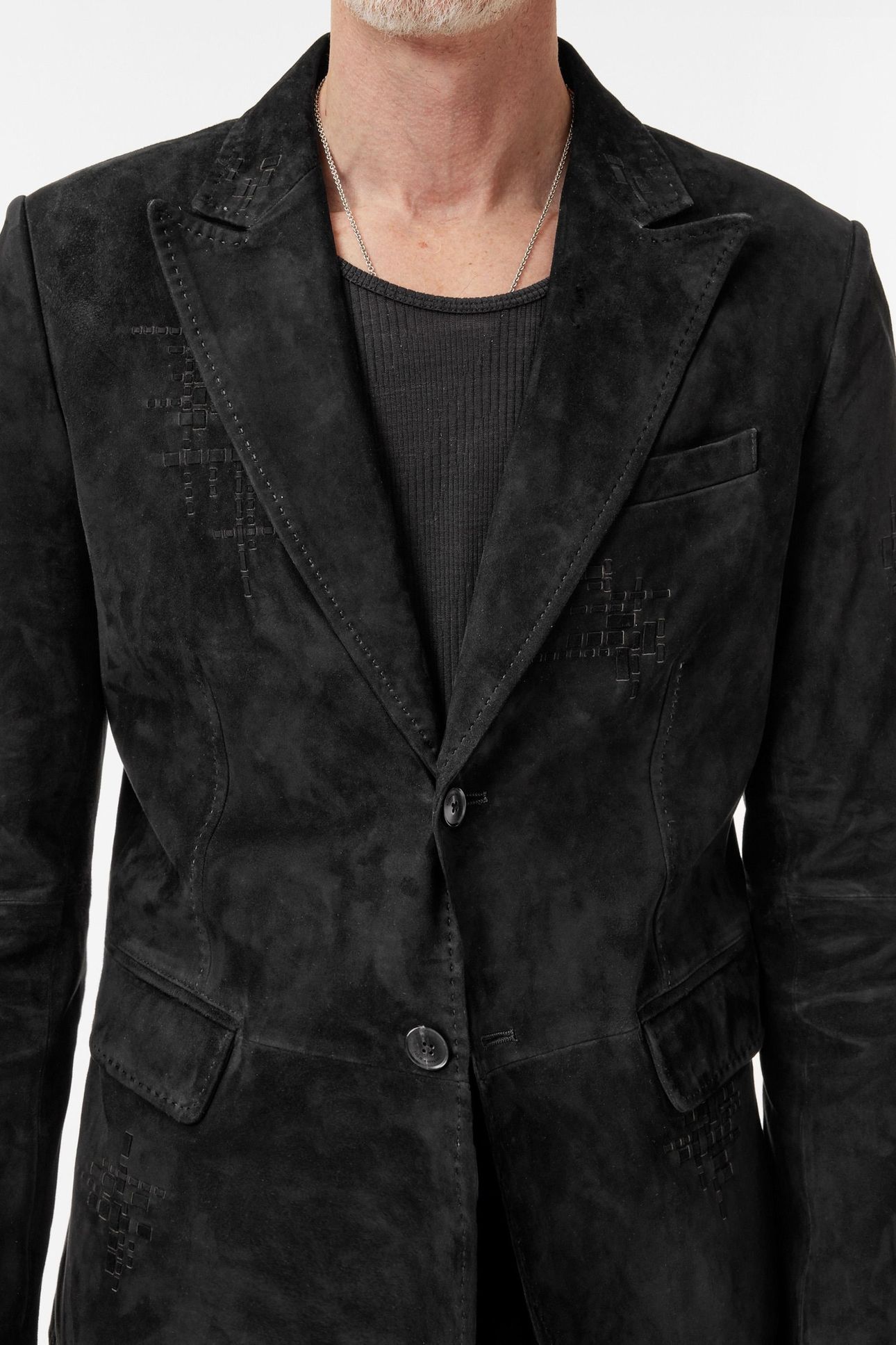 DUNMORE JACKET - JACKET WITH WESTERN PEA BLACK 3