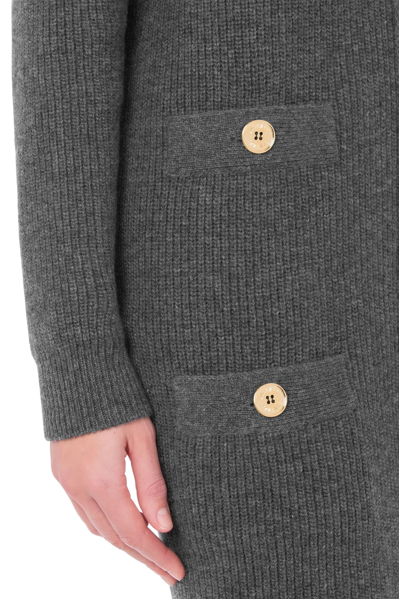 KNITTED JACKET GREY 4