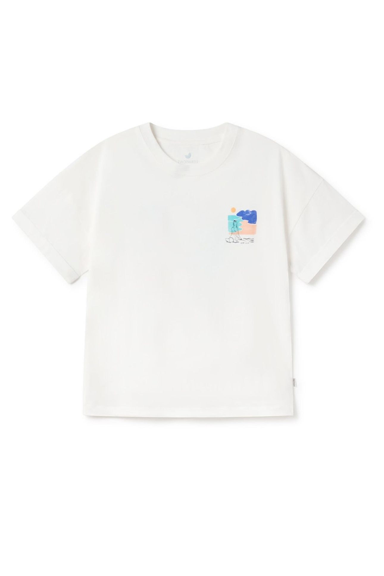 UWINS T-SHIRT SURF OFF WHITE 3
