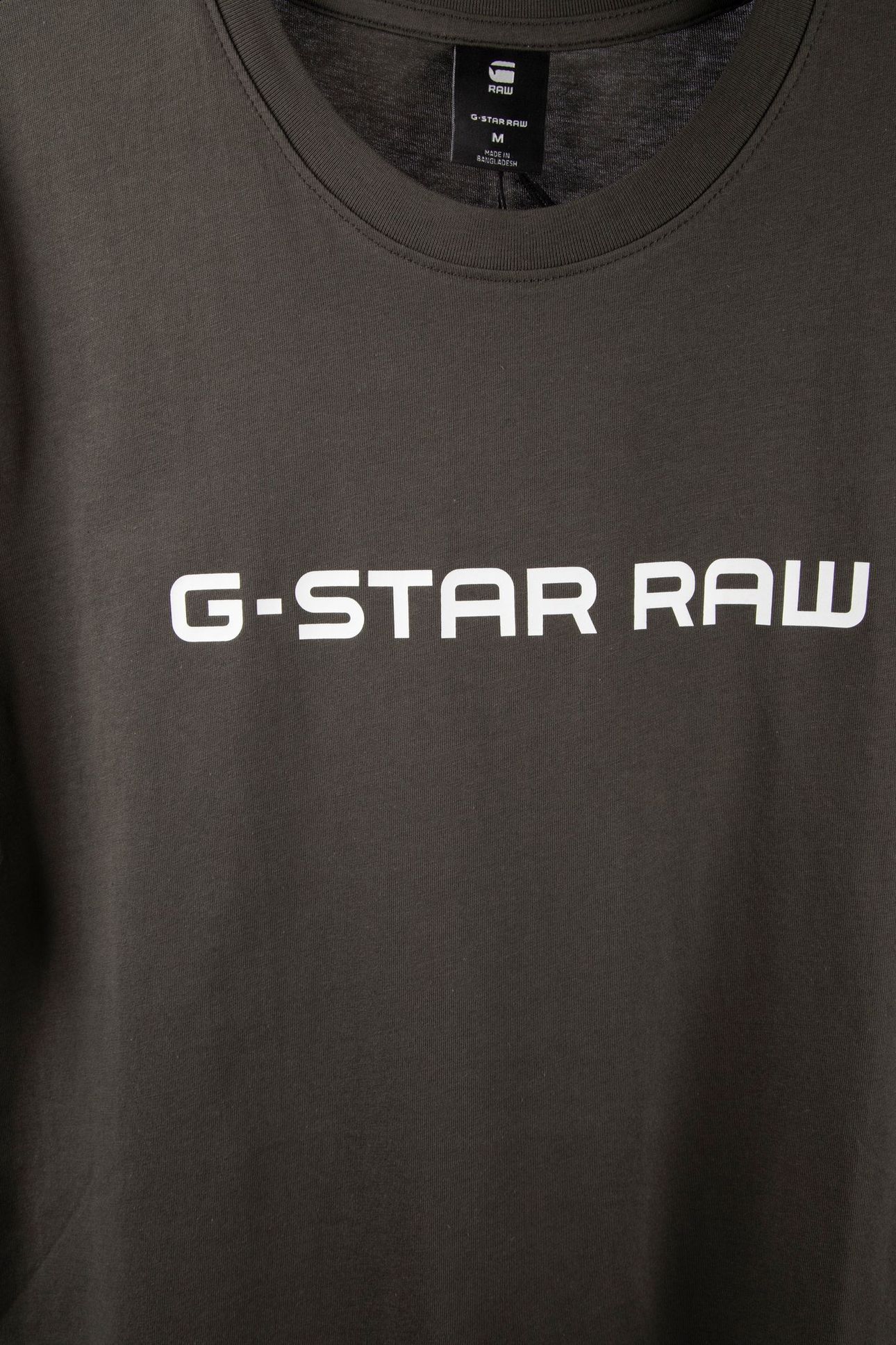 G-STAR RAW SLIM T-SHIRT ASFALT 4