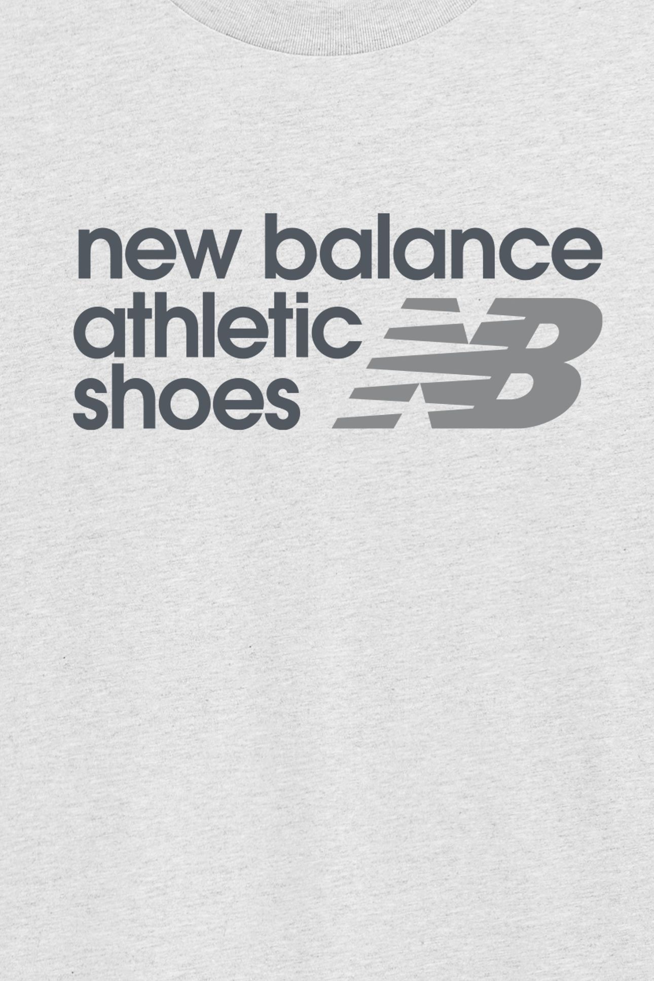 ATHLETICS PREMIUM RELAXED CHEST LOGO T-SHIRT ASH HEATHER 7