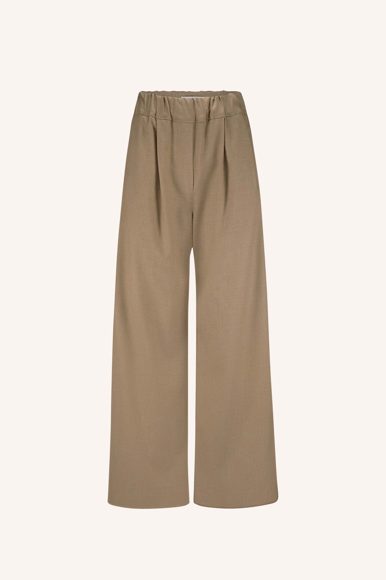 BENJI MELANGE PANTS CAMEL MELEE 5