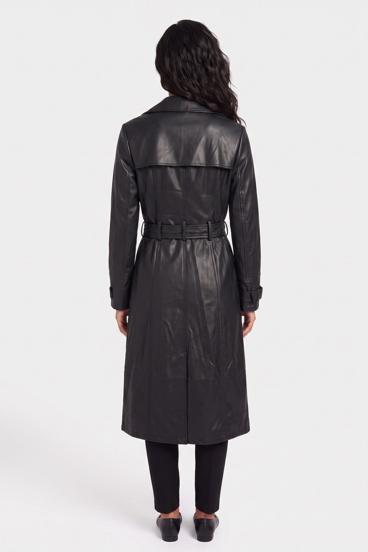 CAMILLE TRENCH JET BLACK A996 2