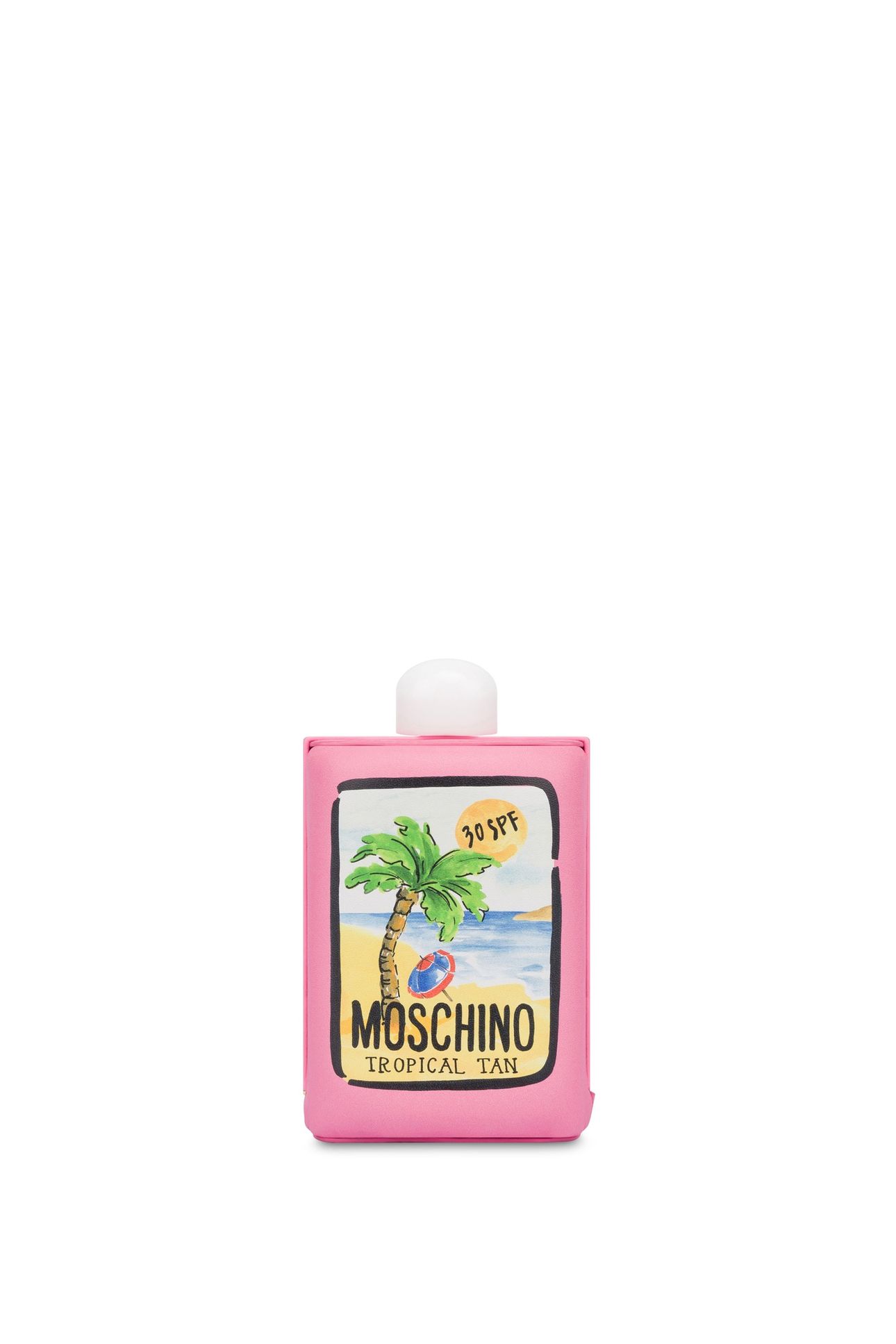 SUNSCREEN BAG IN PADDED NAPPA LEATHER PINK 3