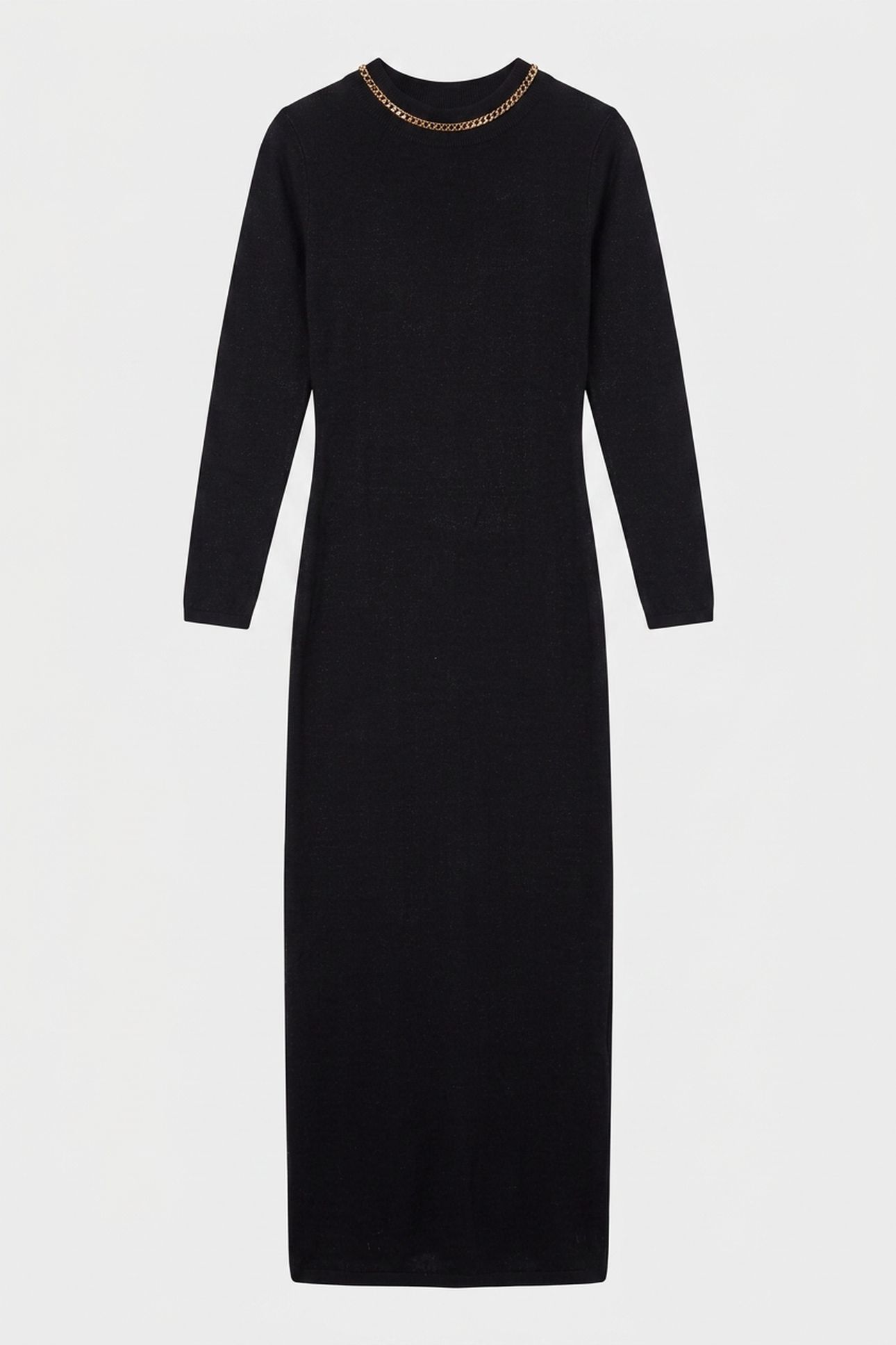 ABEL CHAIN LONG DRES JET BLACK A996 3