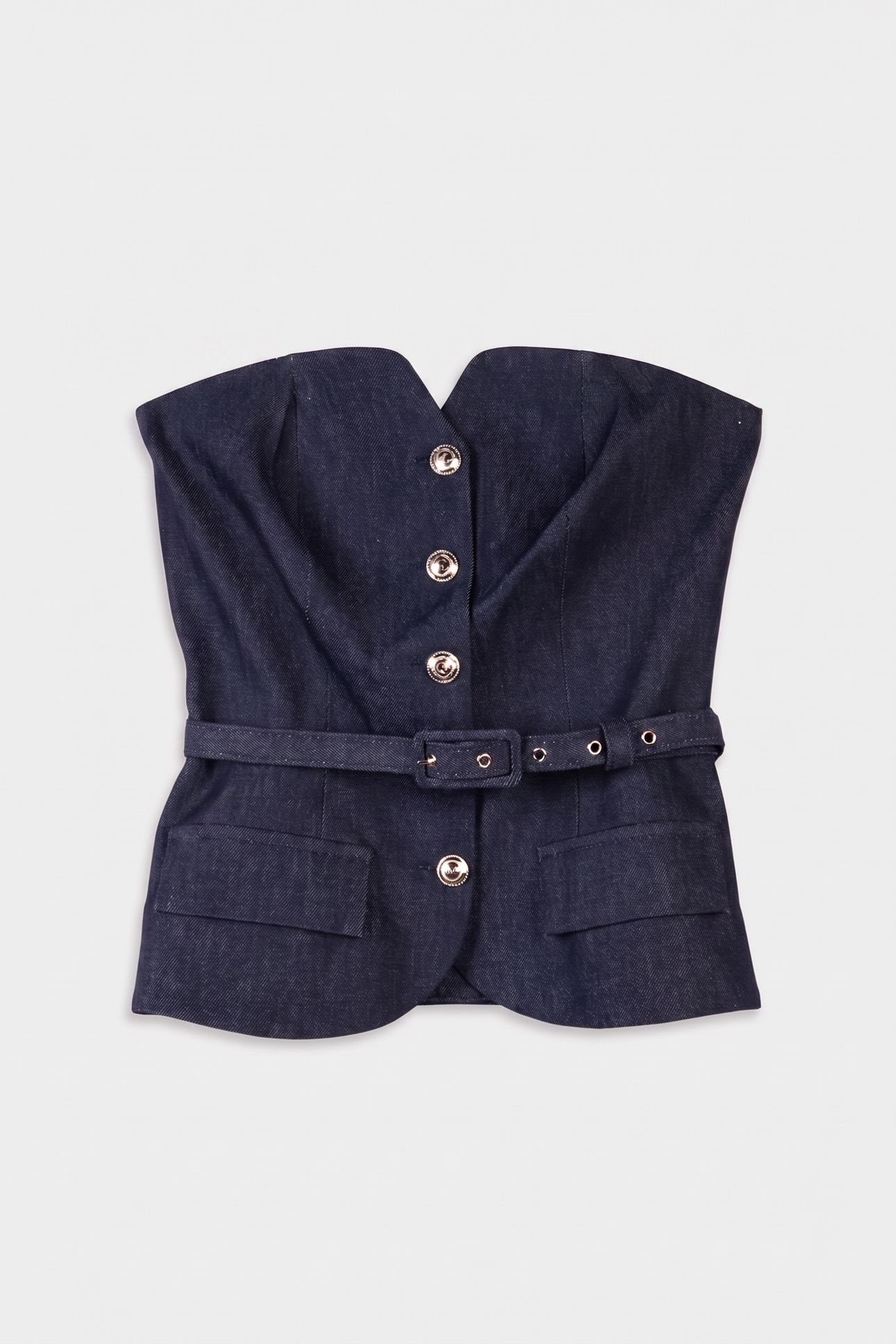 GLAM DE NUIT CORSET DARK WASH 3
