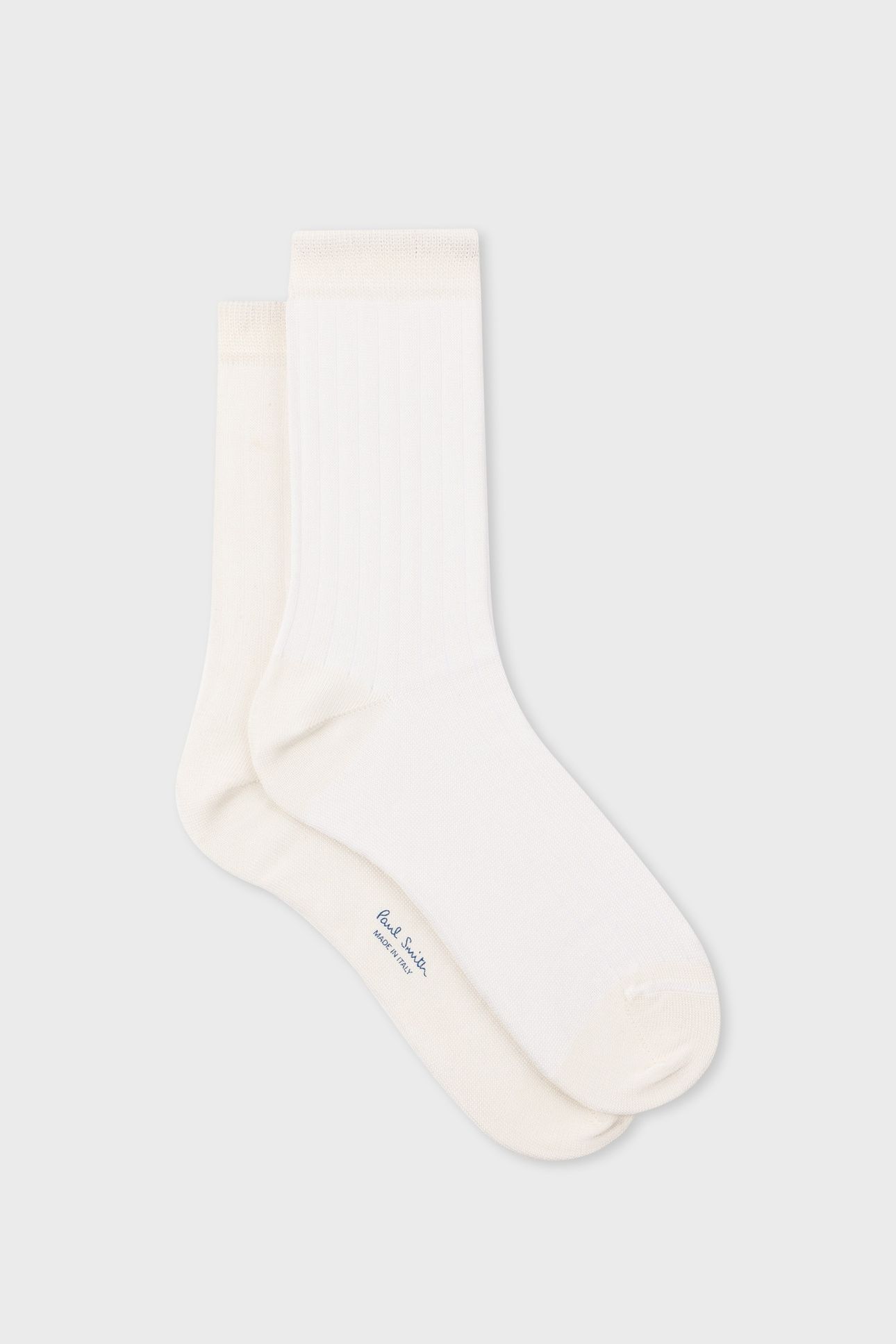 WOMEN SOCK SHADOW RIB OFF WHITE 2