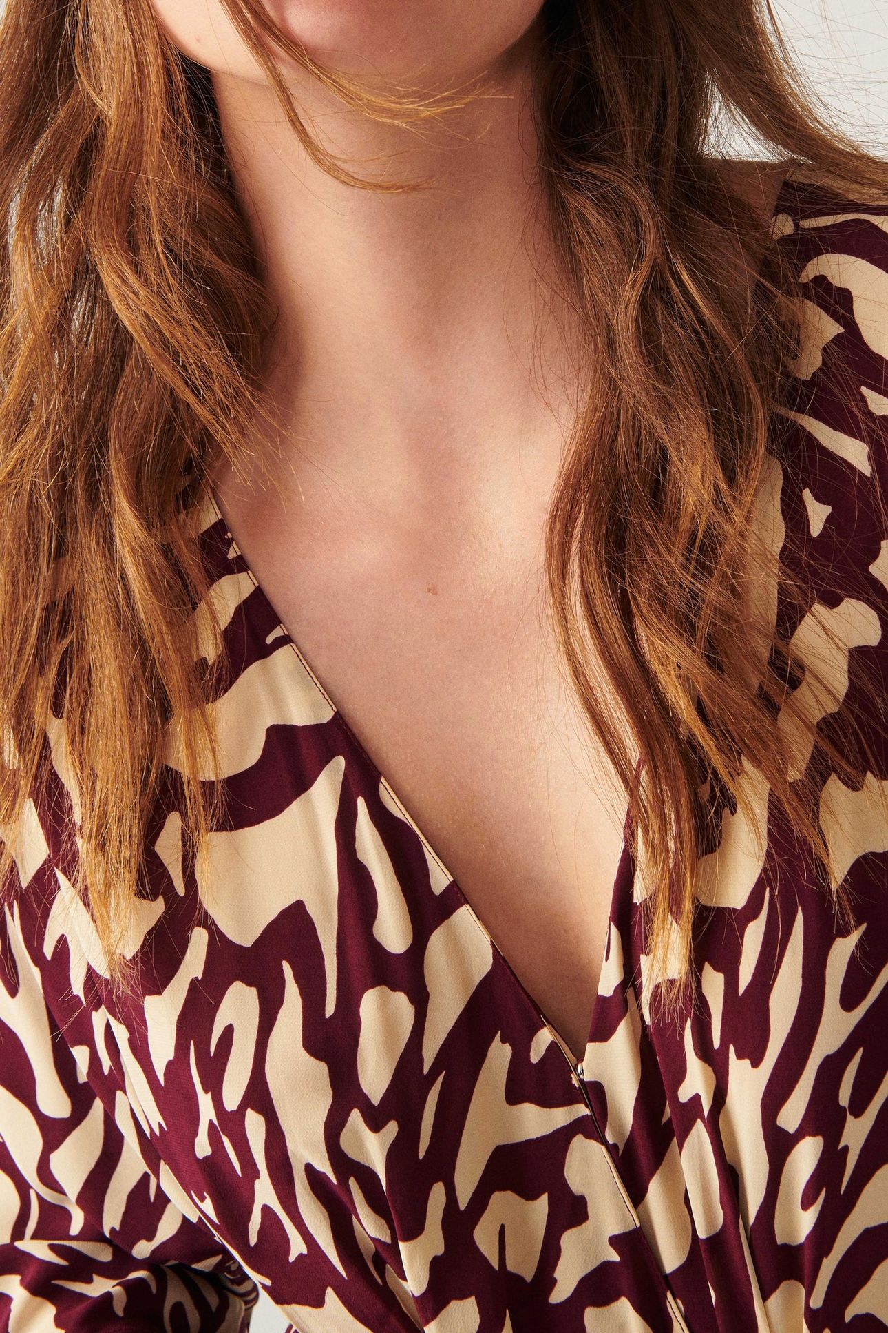 MID-LENGTH DRESS BORDEAUX 4