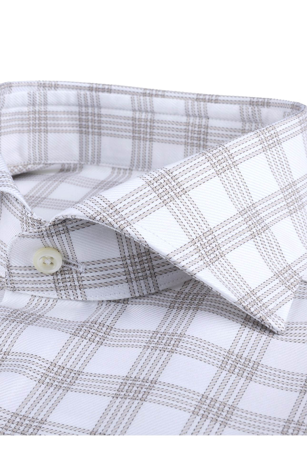 FITTED BODY/11, RC CUFF LIGHT BEIGE CHECK 2