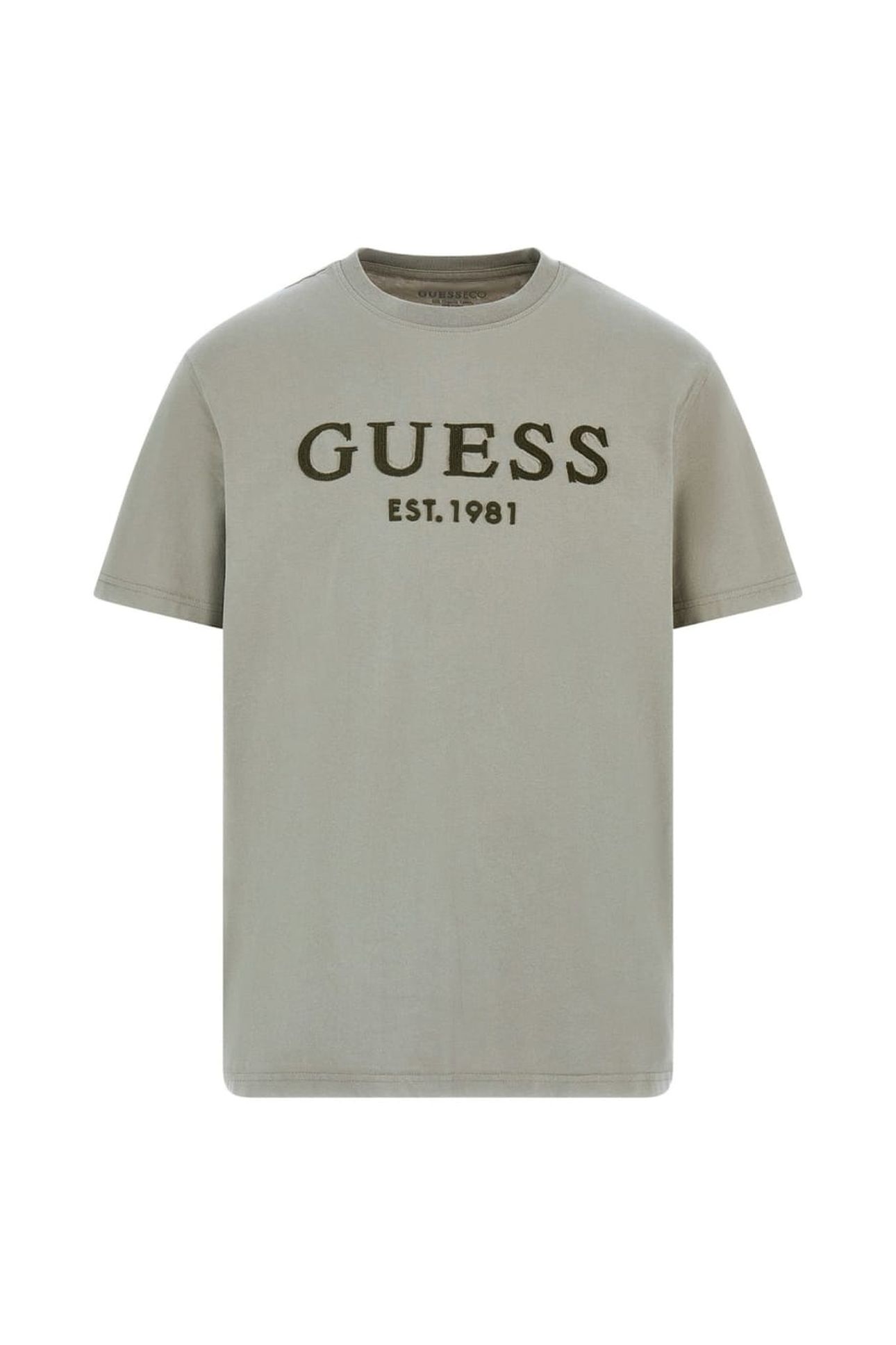 SS CN GUESS BOX LOGO MOSSY GREEN 5