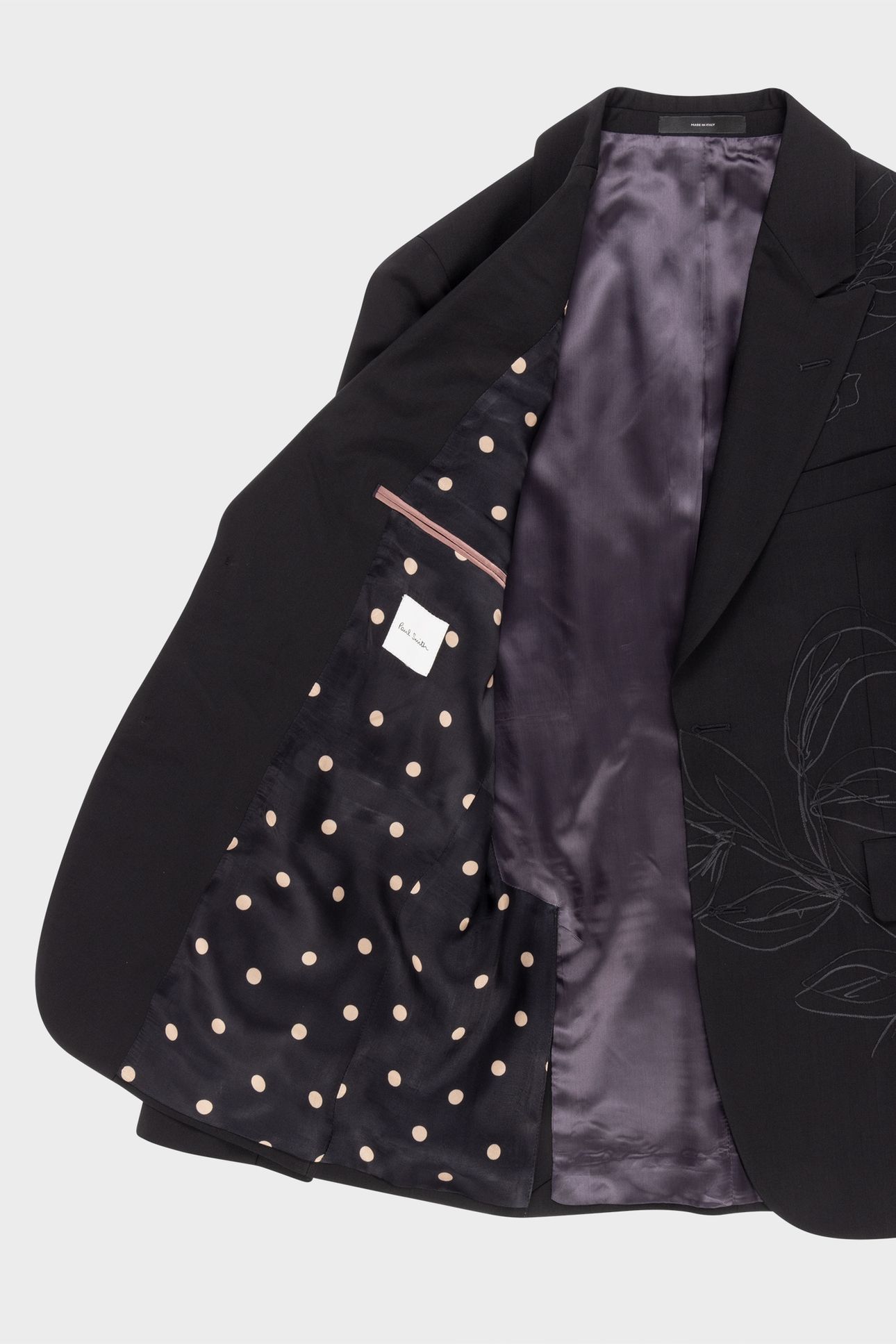 MENS 2 BTN JACKET BLACK 3