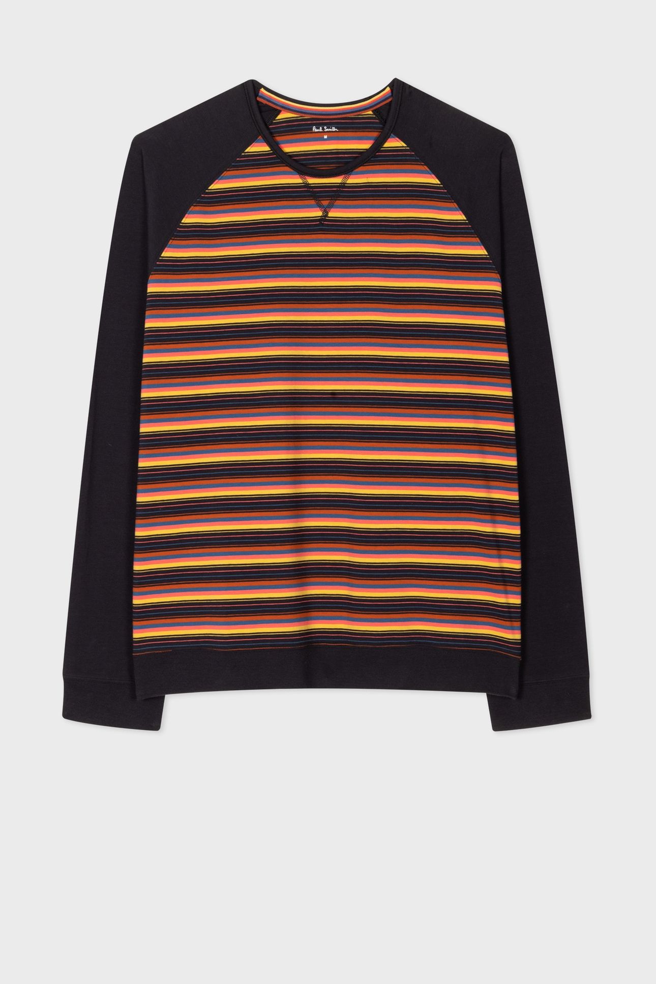MEN L/S TOP ANDY BRT STRP ARTIST_STRIPE 5