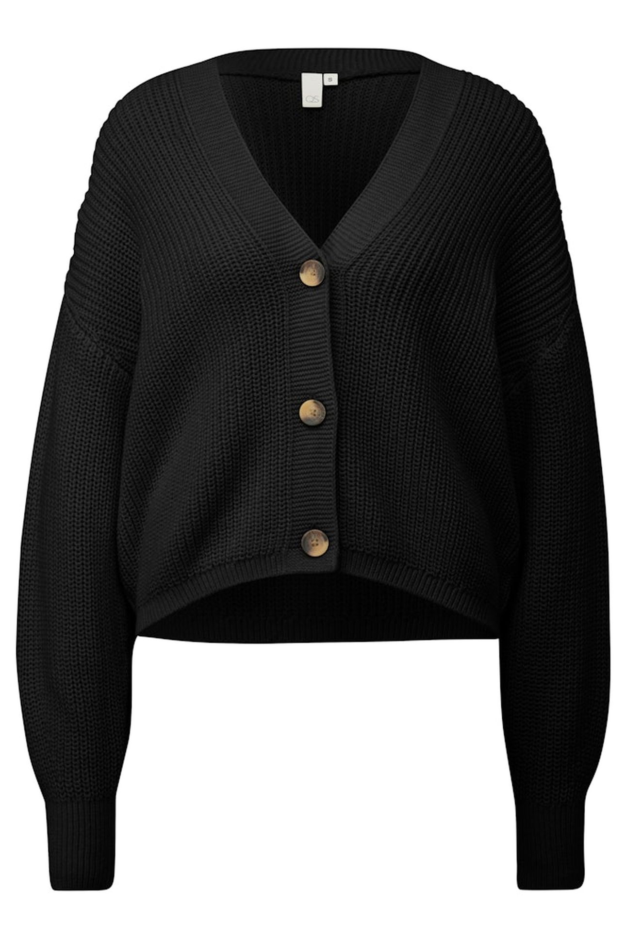 S.OLIVER-QS CARDIGAN BLACK 3