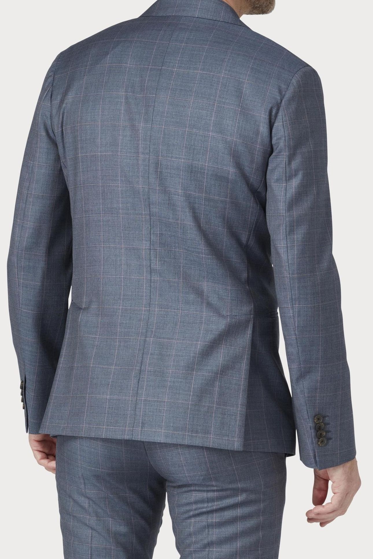 GENTS 2 BTN JACKET GREYISH BLUE 2