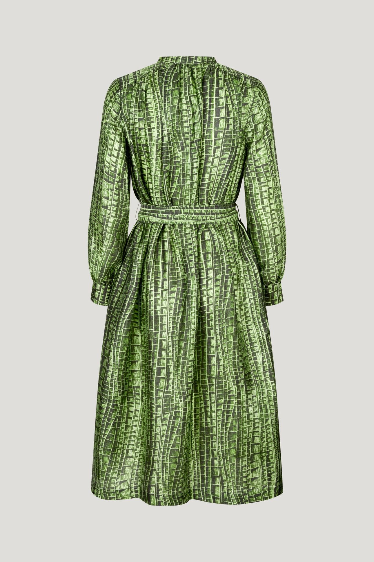 ARADIN DRESS GREEN REPTILE 4